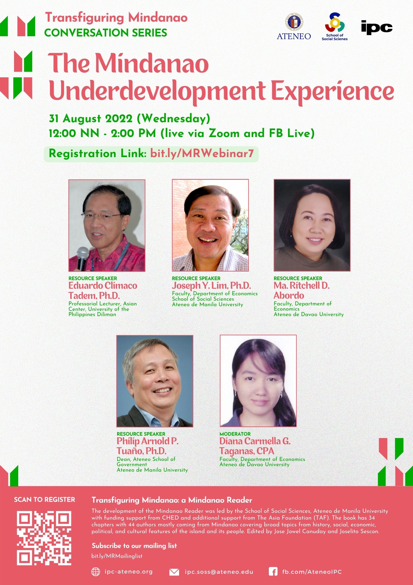 Transfiguring Mindanao - 31 Aug