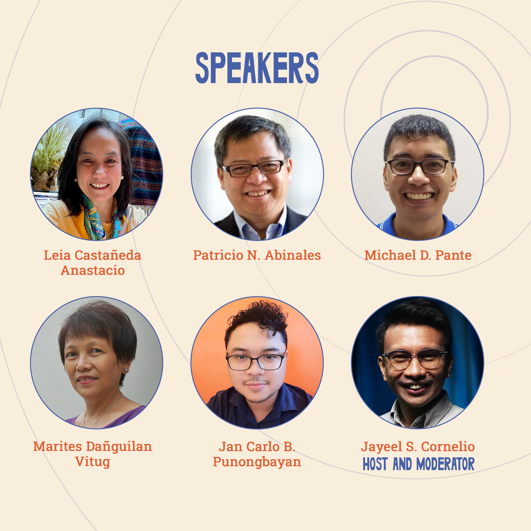 Speakers for The Marcos Era: A Reader Forum and Book Launch