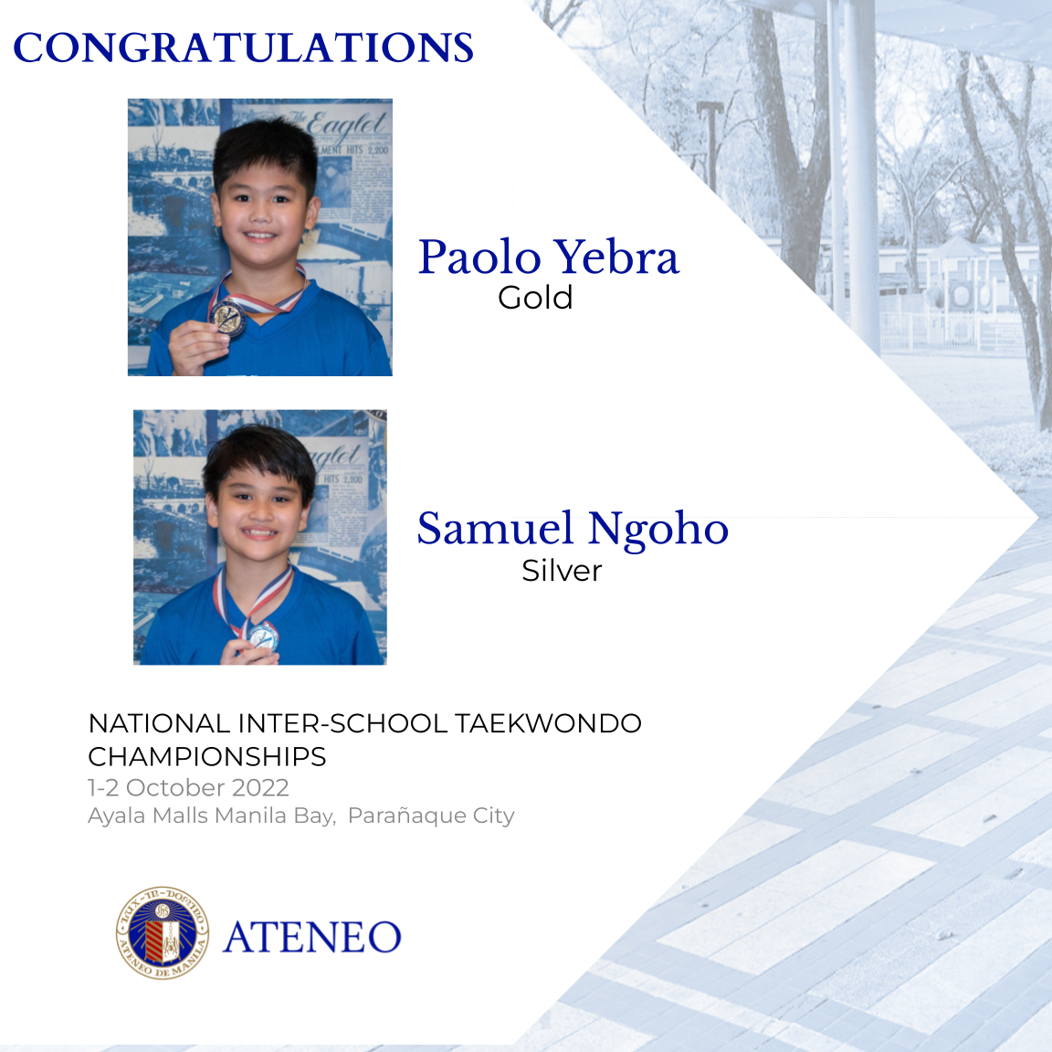 Paolo Yebra, Samuel Ngoho