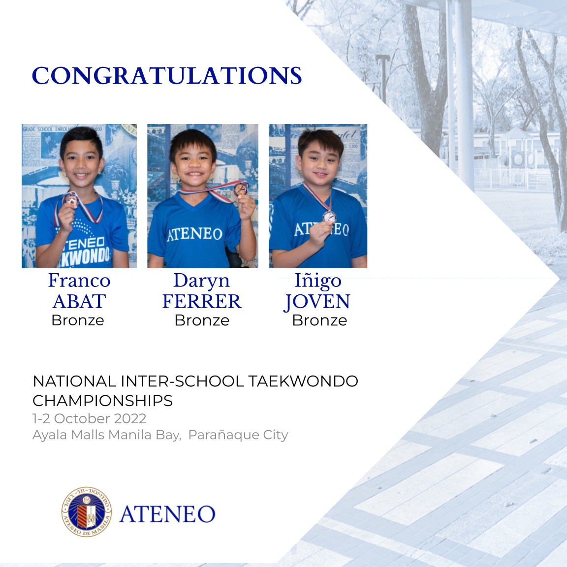 Franco Abat, Daryn Ferrer, Iñigo Joven