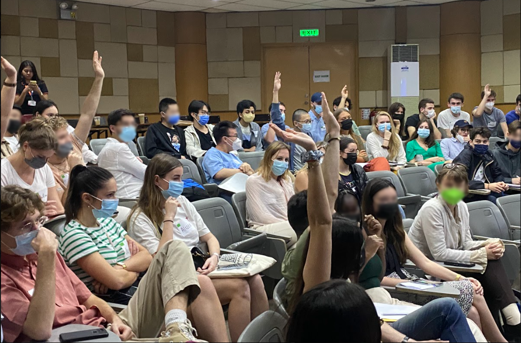 IXS attend their Orientation at SEC-B.