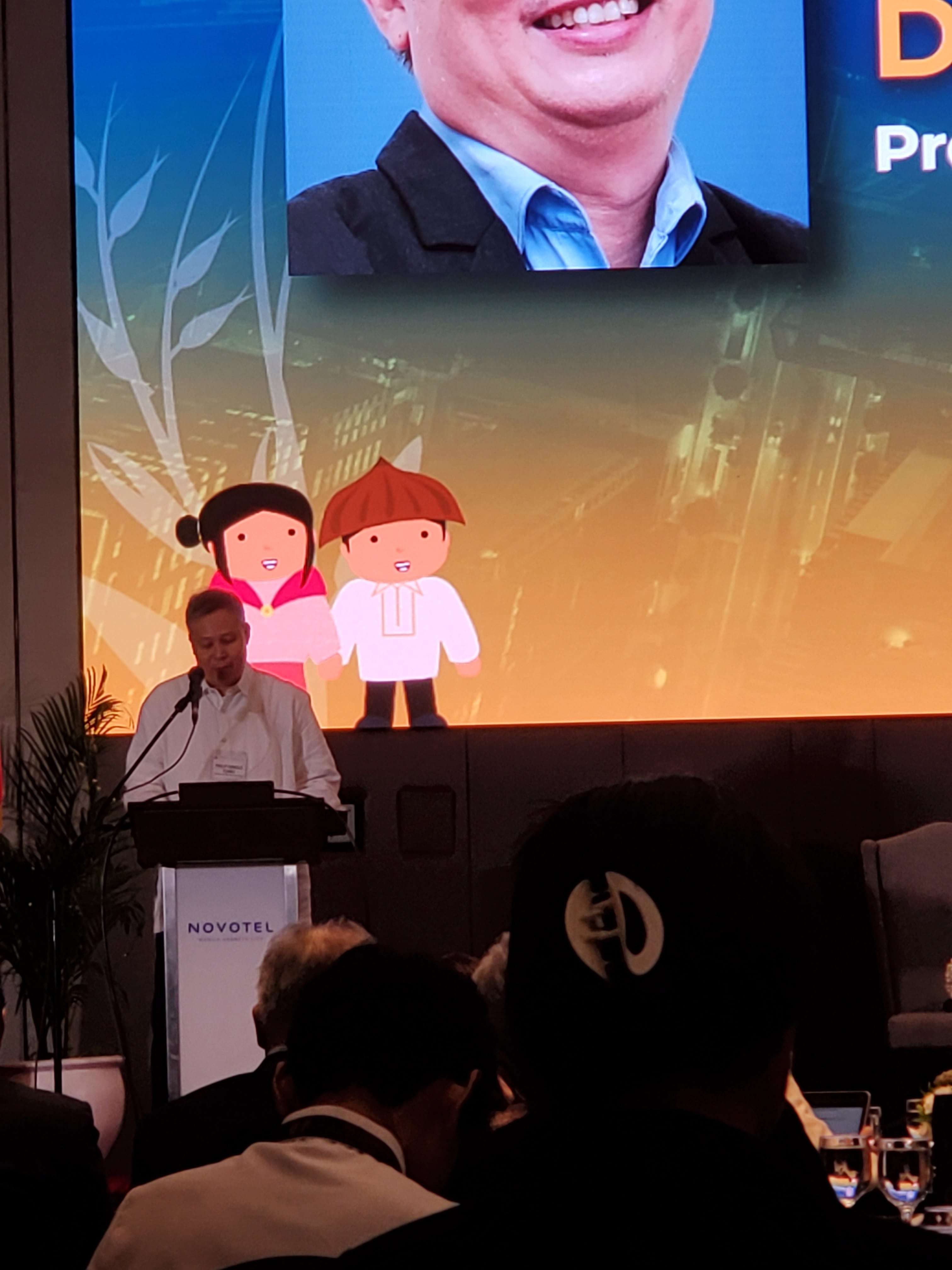 Dr. Philip Arnold P. Tuano delivering the Opening Remarks