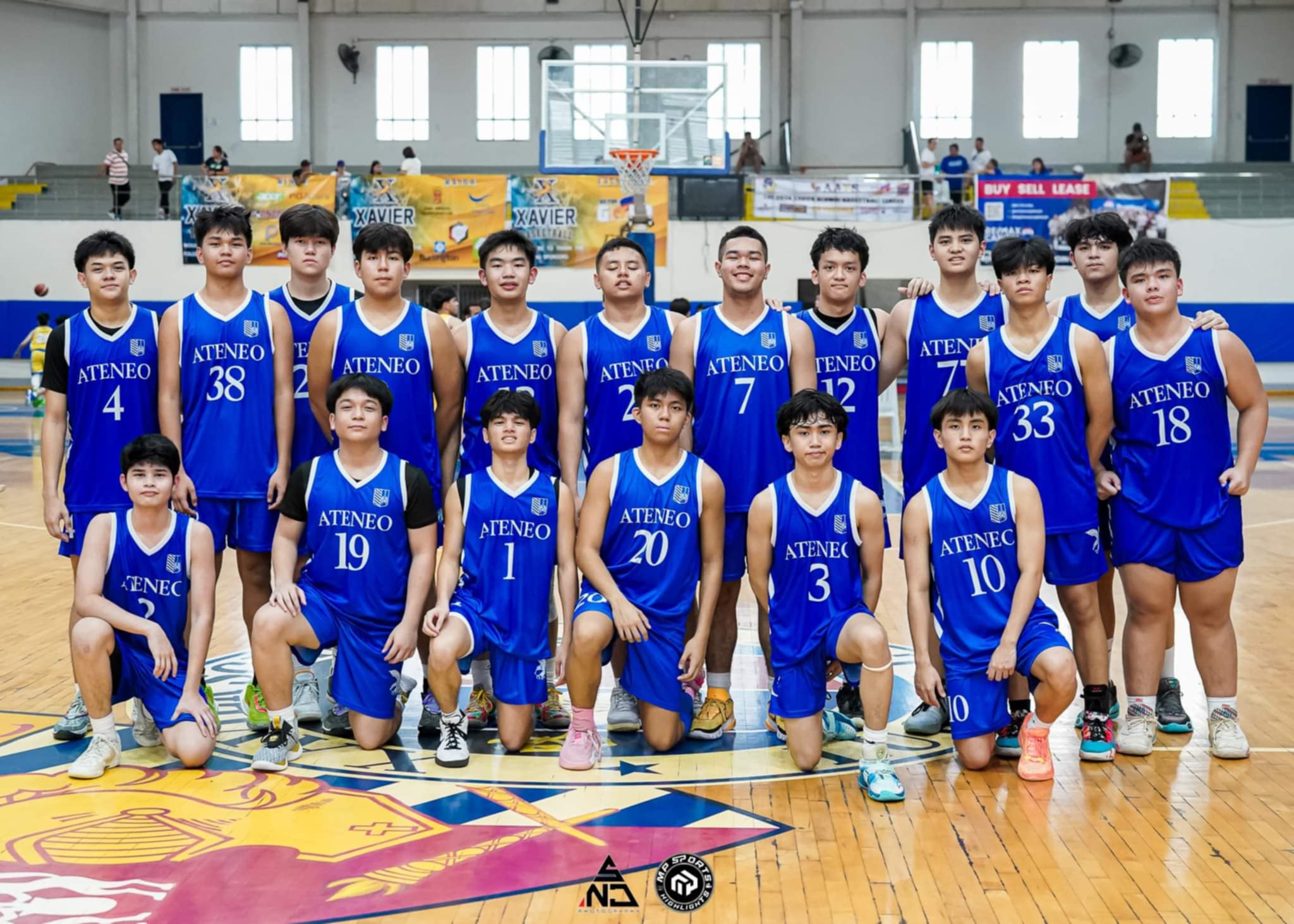 Ateneo de Manila's 2024-2025 PAYA/PRADA basketball team