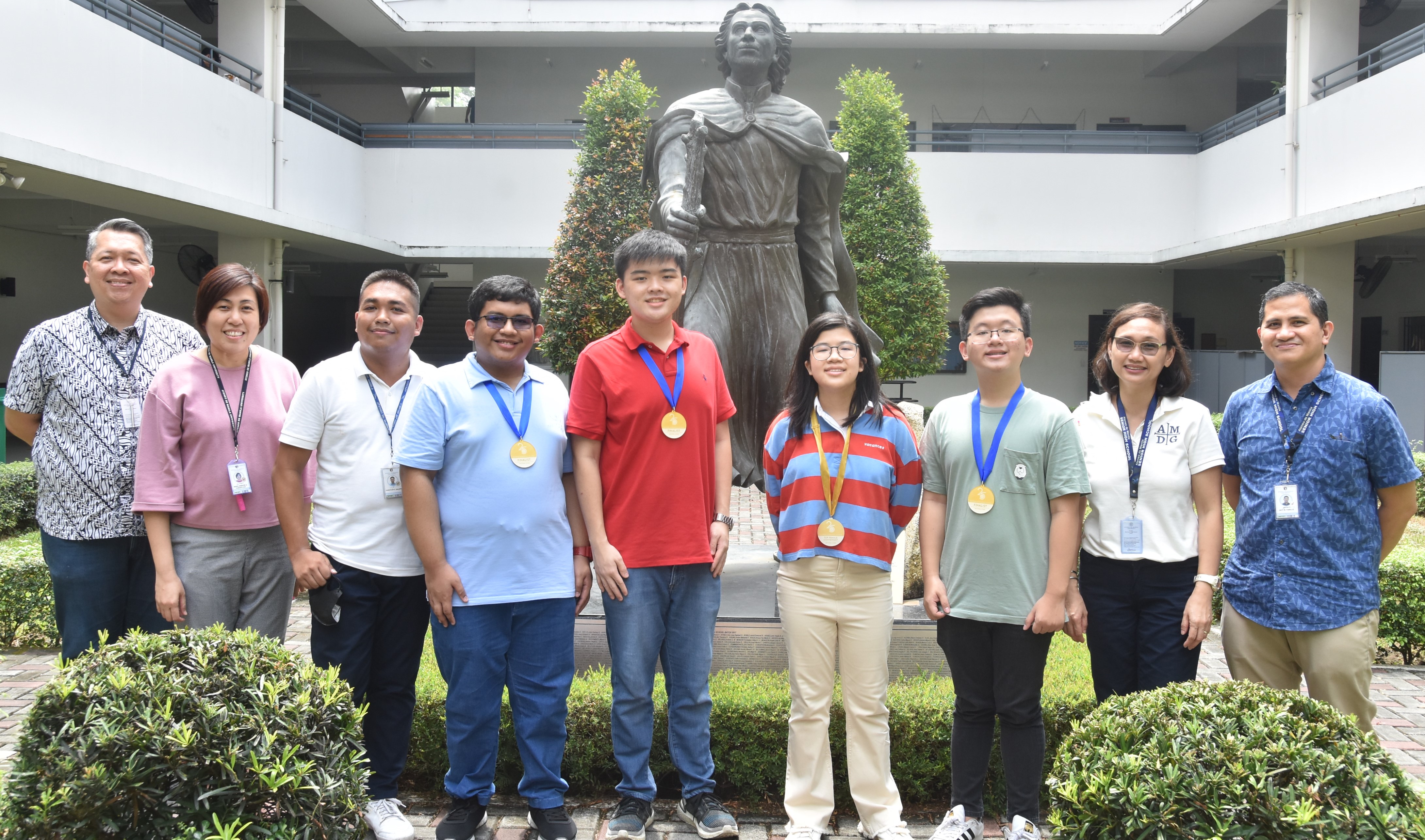 (L-R) Noel Miranda, Jen Concepcion, Christian Galope, Evgeny Cruz, Cassidy Tan, Steffi Teh, Enzo Chan, Czel Lacson, Javy Fabello; not in photo: Yuria Hojo   