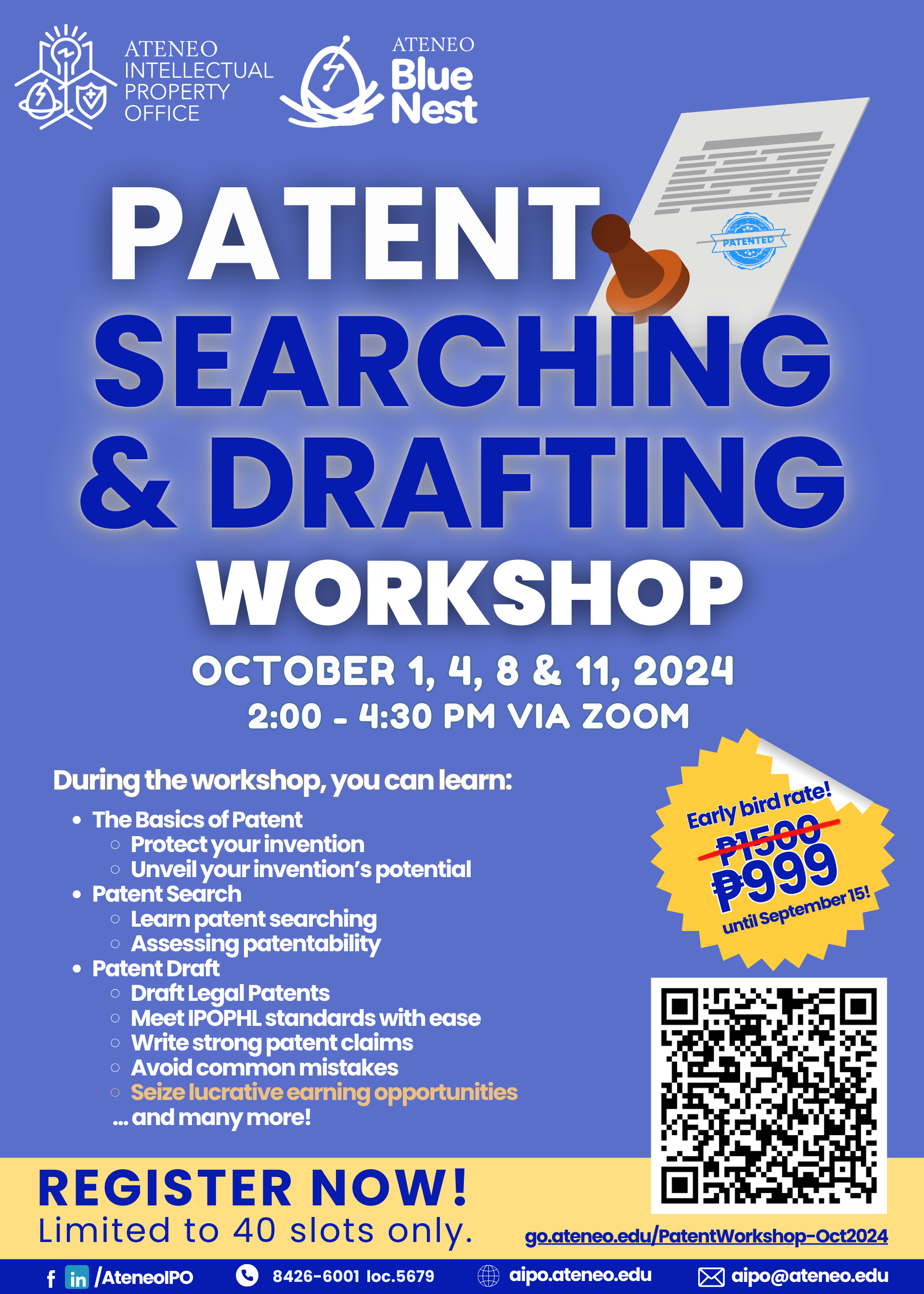 Patent Workshop 2024