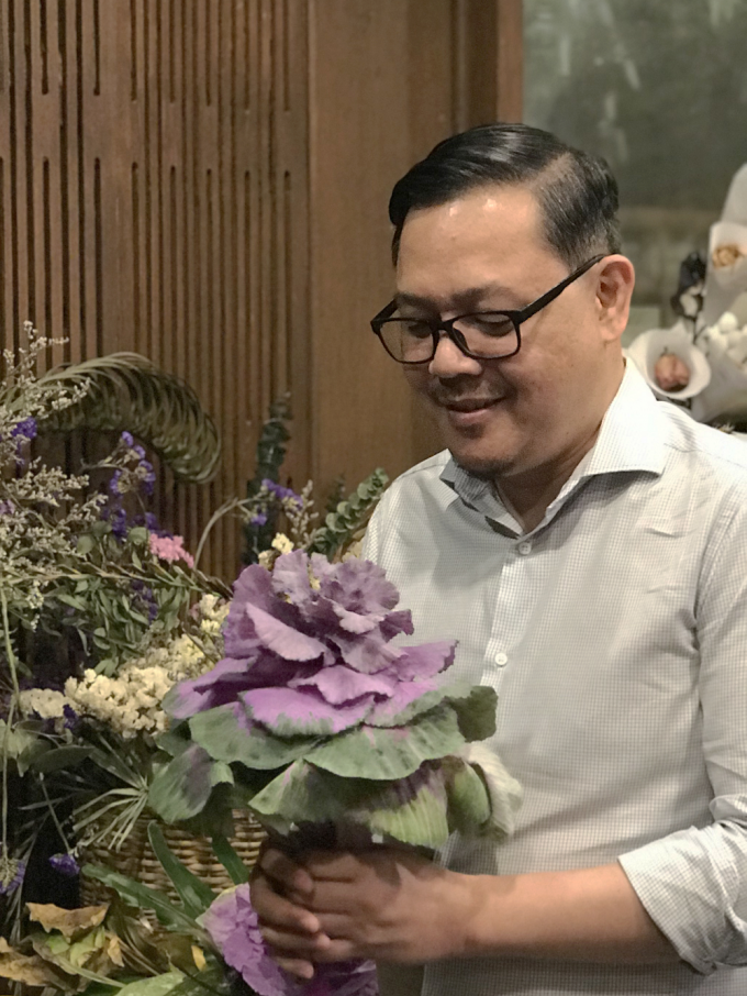 Fr. Jason Dy uses nature and art in his ministry and vocation as a Jesuit priest. Photo taken by Barth Mariquit at the JesCom Studio