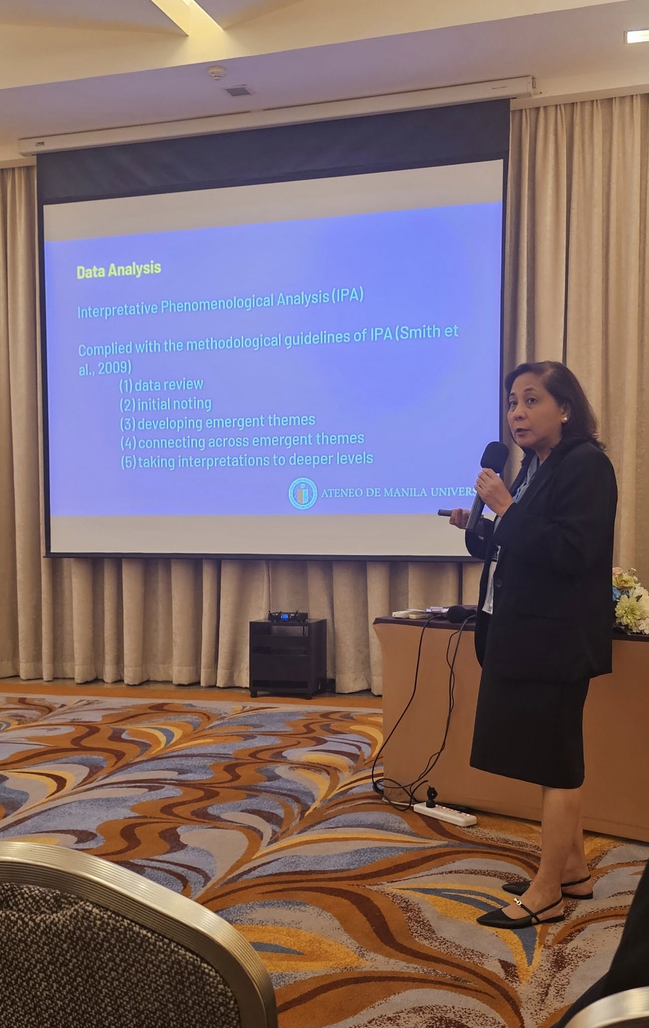 Paper presentation by Dr. Helen Amante