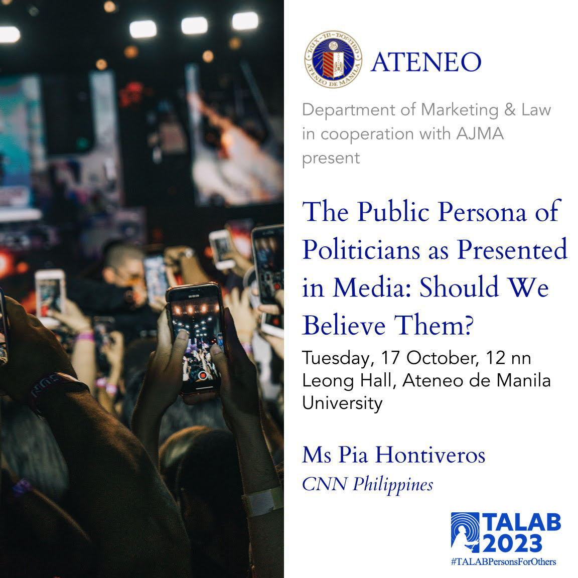 TALAB 2023: public persona