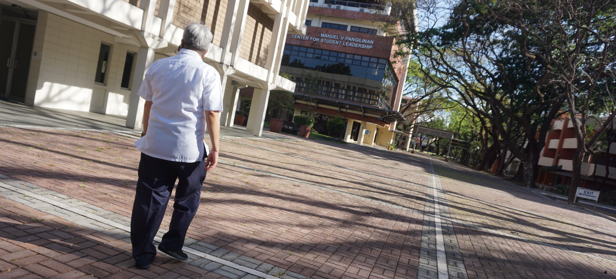 Fr Bobby at the LS Red Brick Road