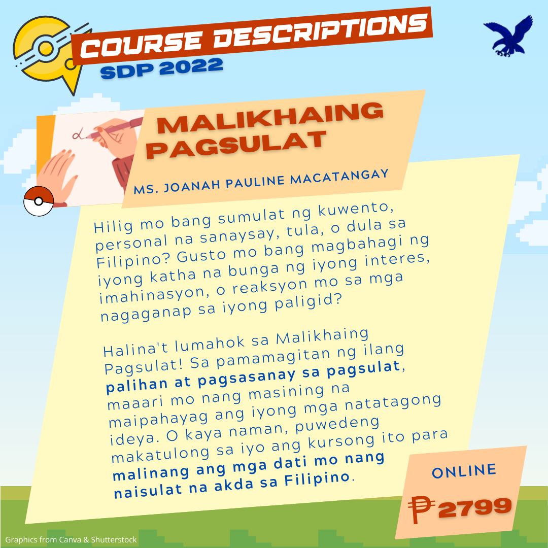Course 1:  Malikhaing Pagsulat