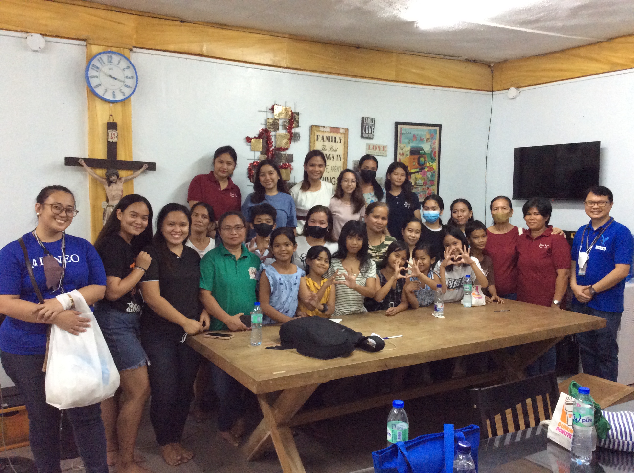 Sacred Heart Mission Station participants 