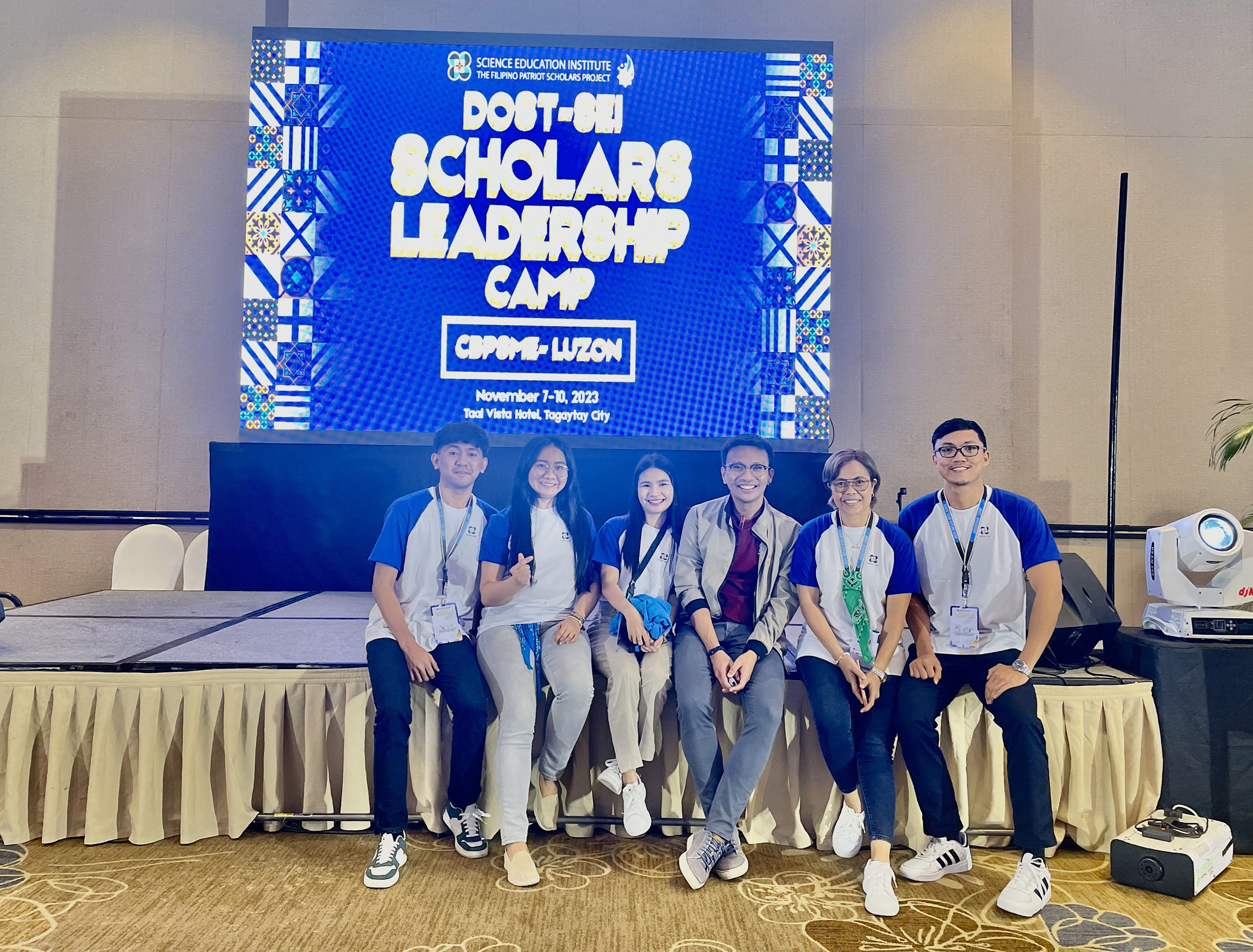 ADMU-DOST Scholars with Dr. Cornelio
