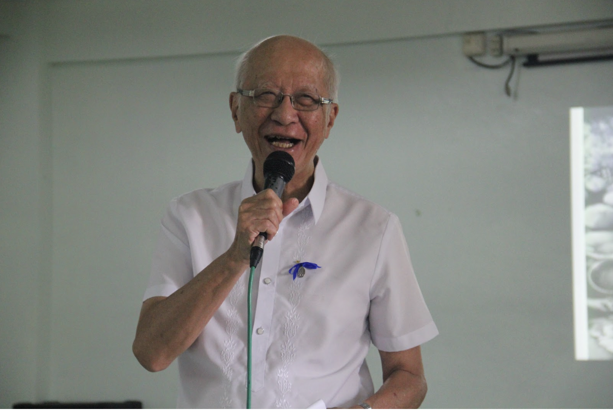 Fr Ben speaking at an ACED event from a few years back