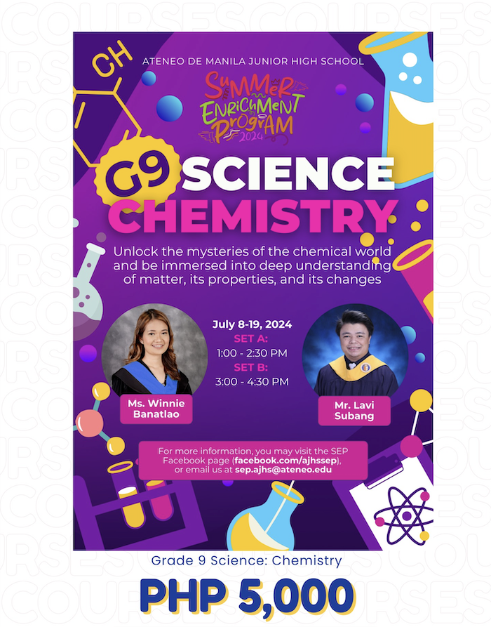 Grade 9 Science: Chemistry