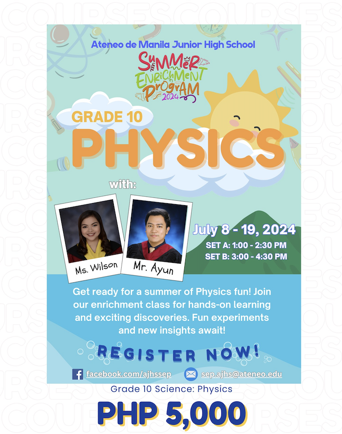 Grade 10 Science: Physics