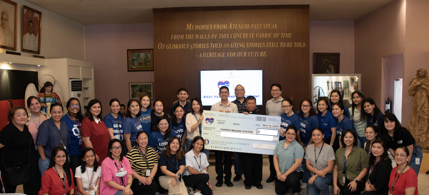 A gift from the AGS Grade 1 family to friends from Tangos Mission Station