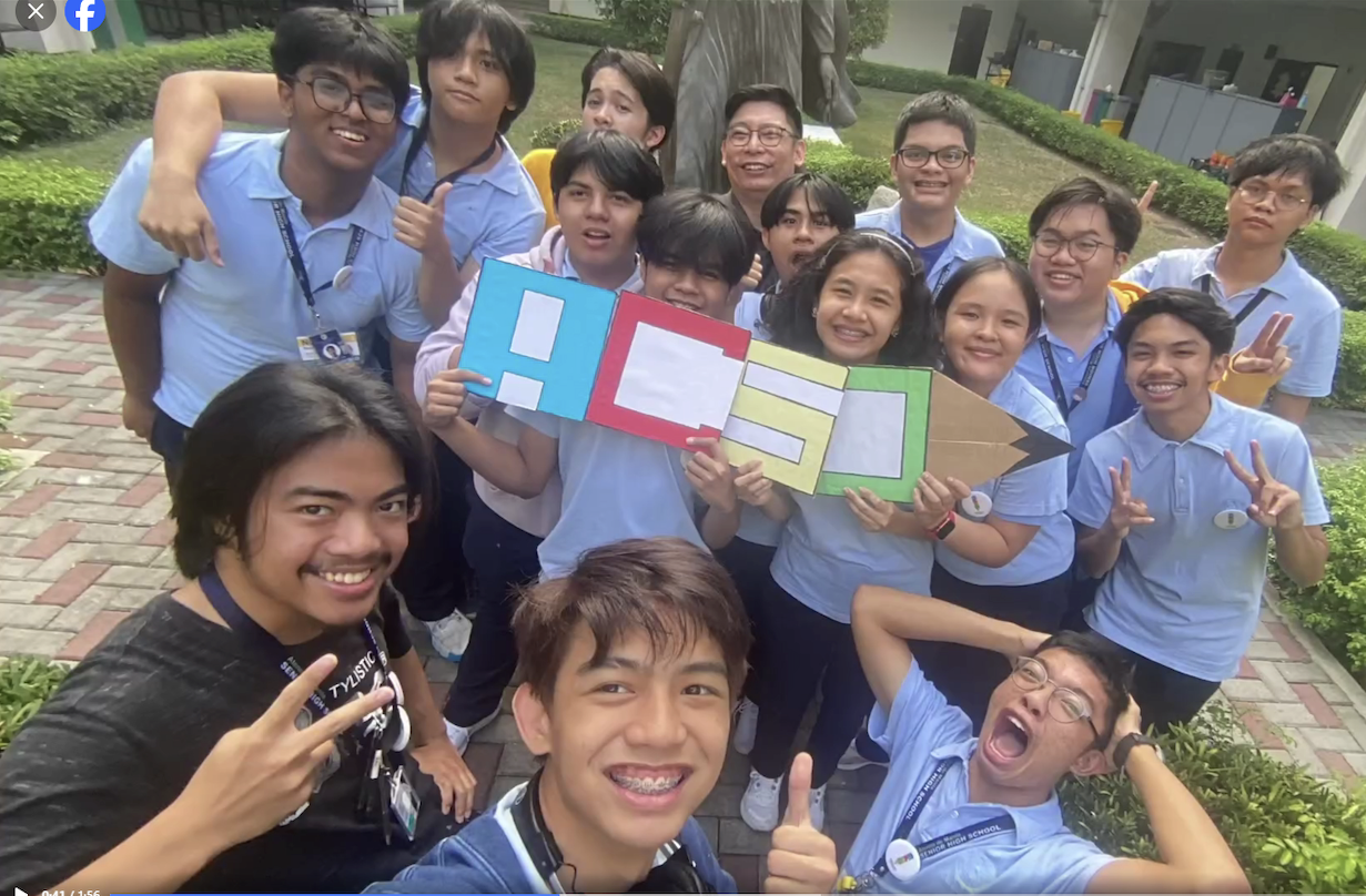 The talented members and moderator of ACSO SY 2023-2024