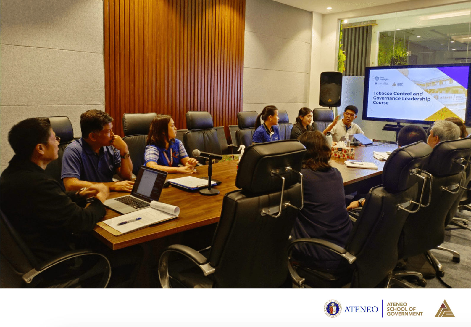 Ateneo School of Government Engages with La Union Provincial Government for Tobacco Control Initiative