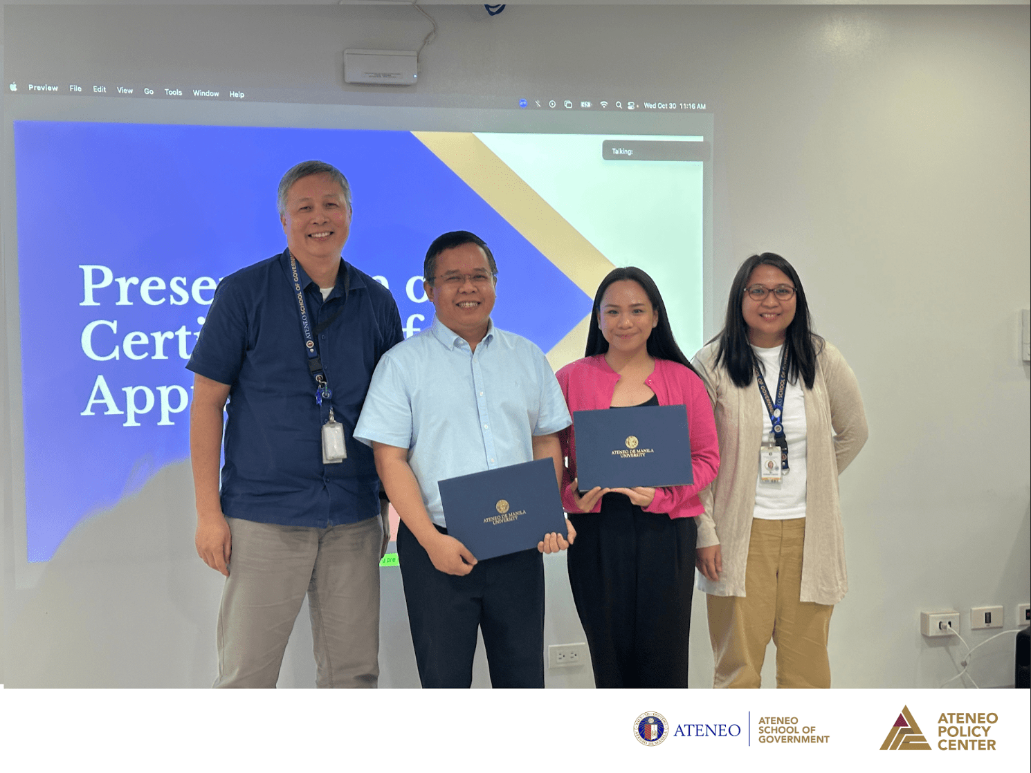 ASOG Holds Brown Bag Session on Study by Dr. Dino Aldaba and Nicole Uy on Analyzing Primary Healthcare Research in the Philippines