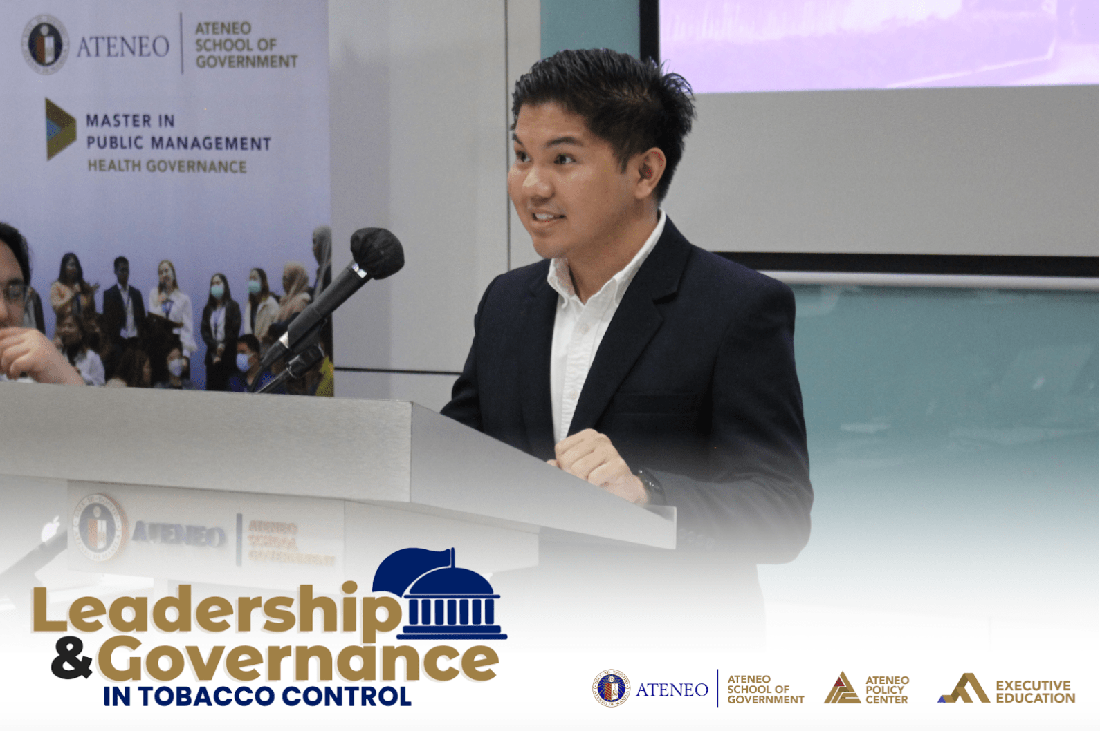 Ateneo School of Government Holds Culminating Event and Graduation Ceremony for the Leadership and Governance in Tobacco Control (LGTC) Executive Course