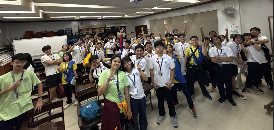 The kuyas and bunsos during the 'Kuya Atenista' launch on March 5, 2025