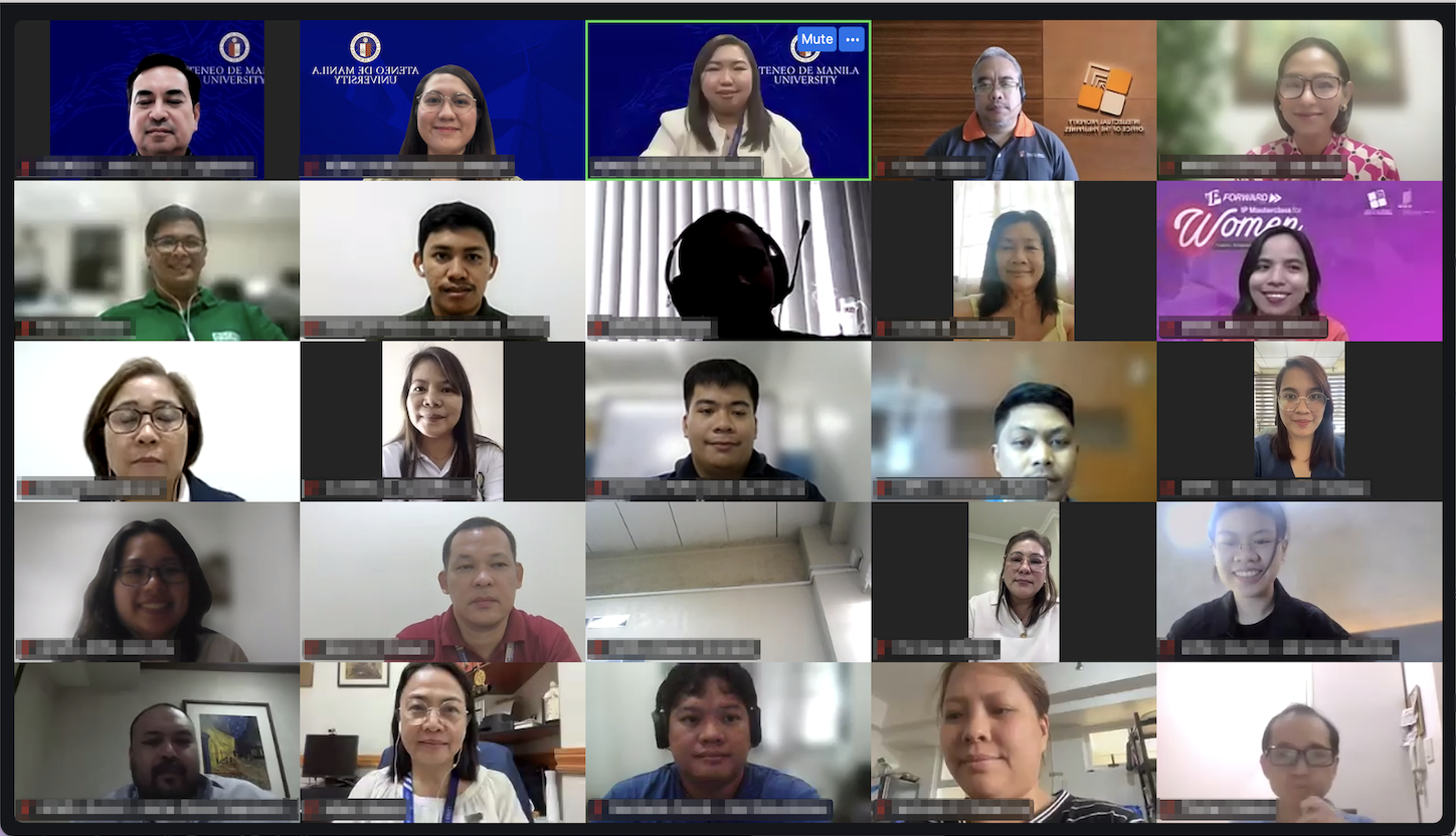 Image: Group photo of the participants who attended the webinar