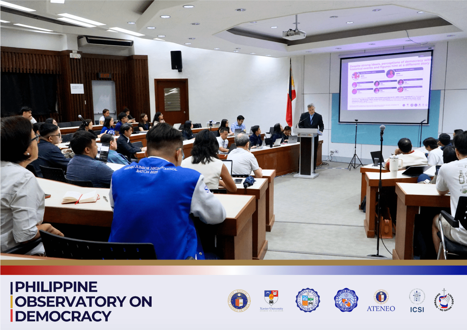 Ateneo universities across the Philippines mark the launch of the Philippine Observatory on Democracy