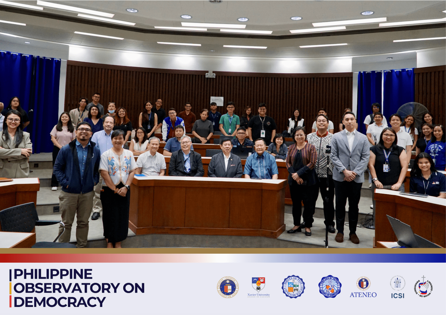 Ateneo universities across the Philippines mark the launch of the Philippine Observatory on Democracy
