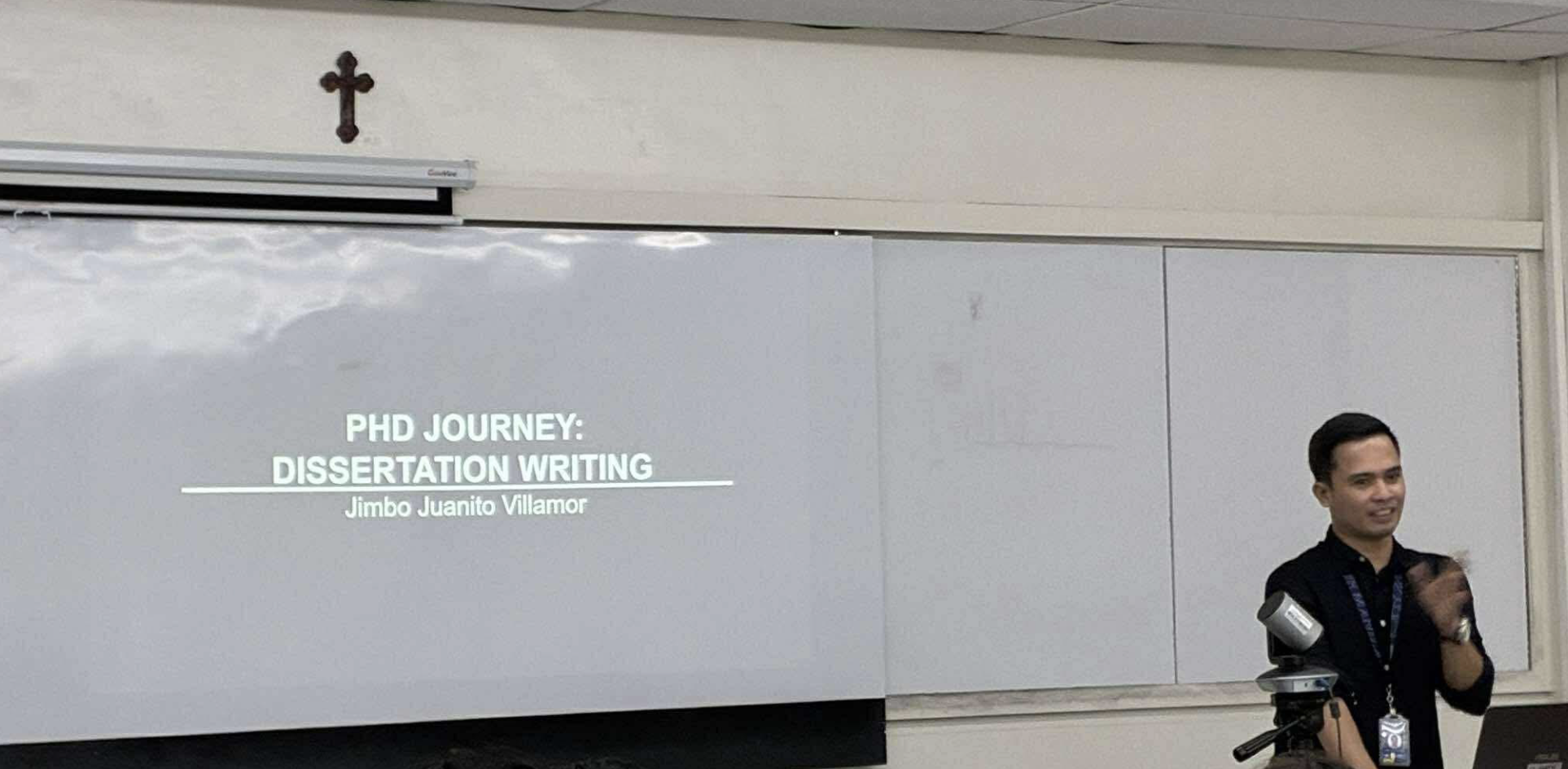 Mr Villamor discusses