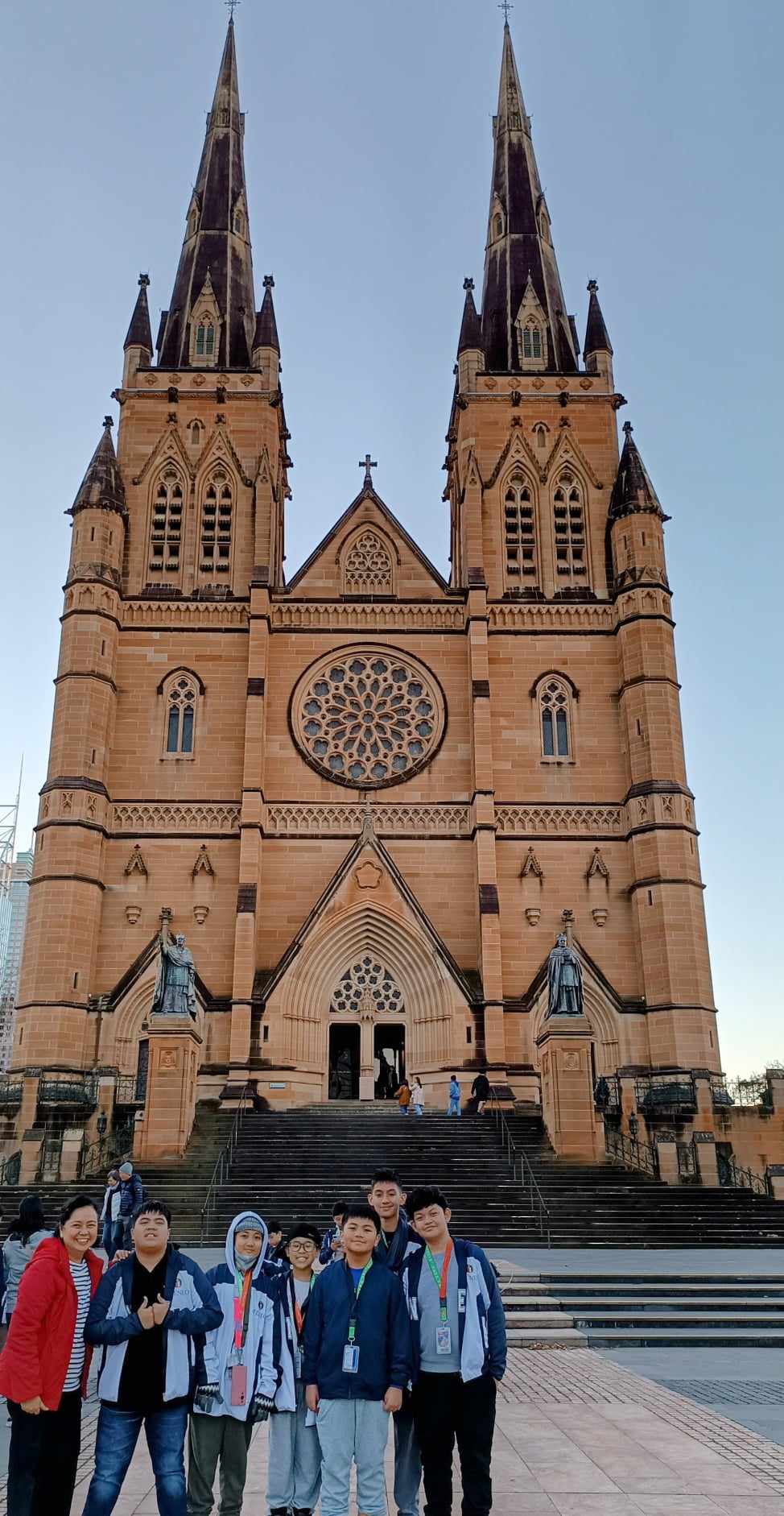 At St. Mary's Cathedral 