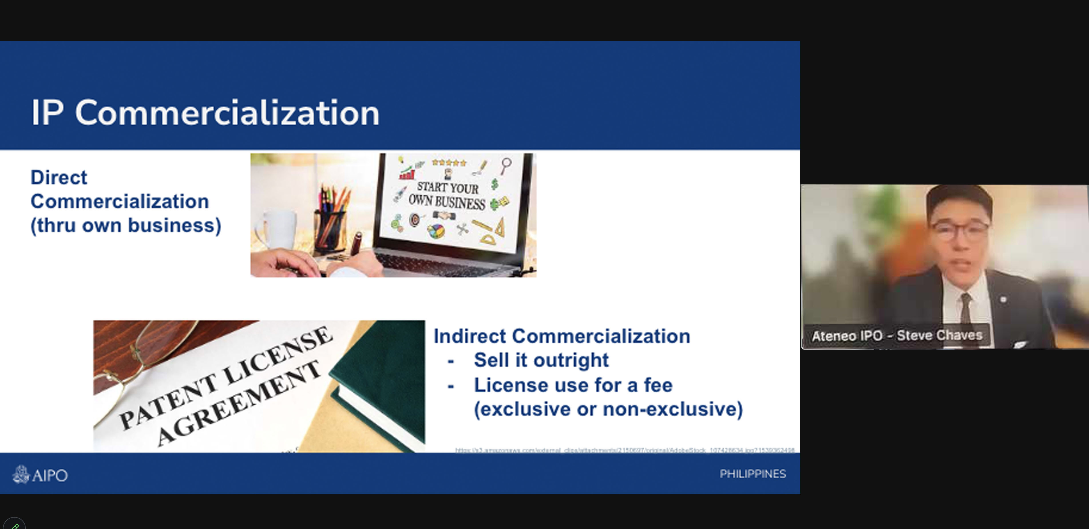 Steve Chaves delivering his lecture