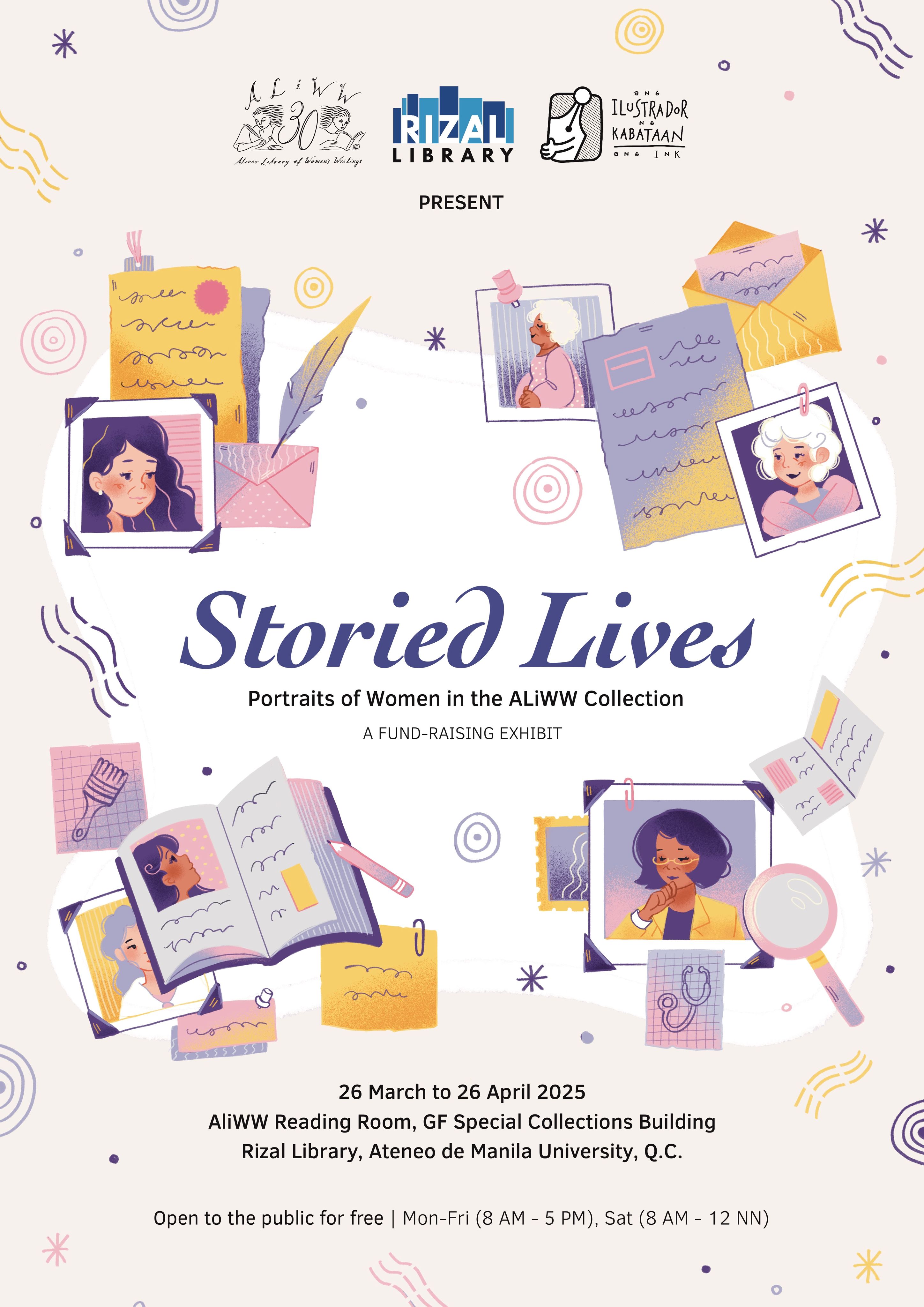 Storied Lives Poster
