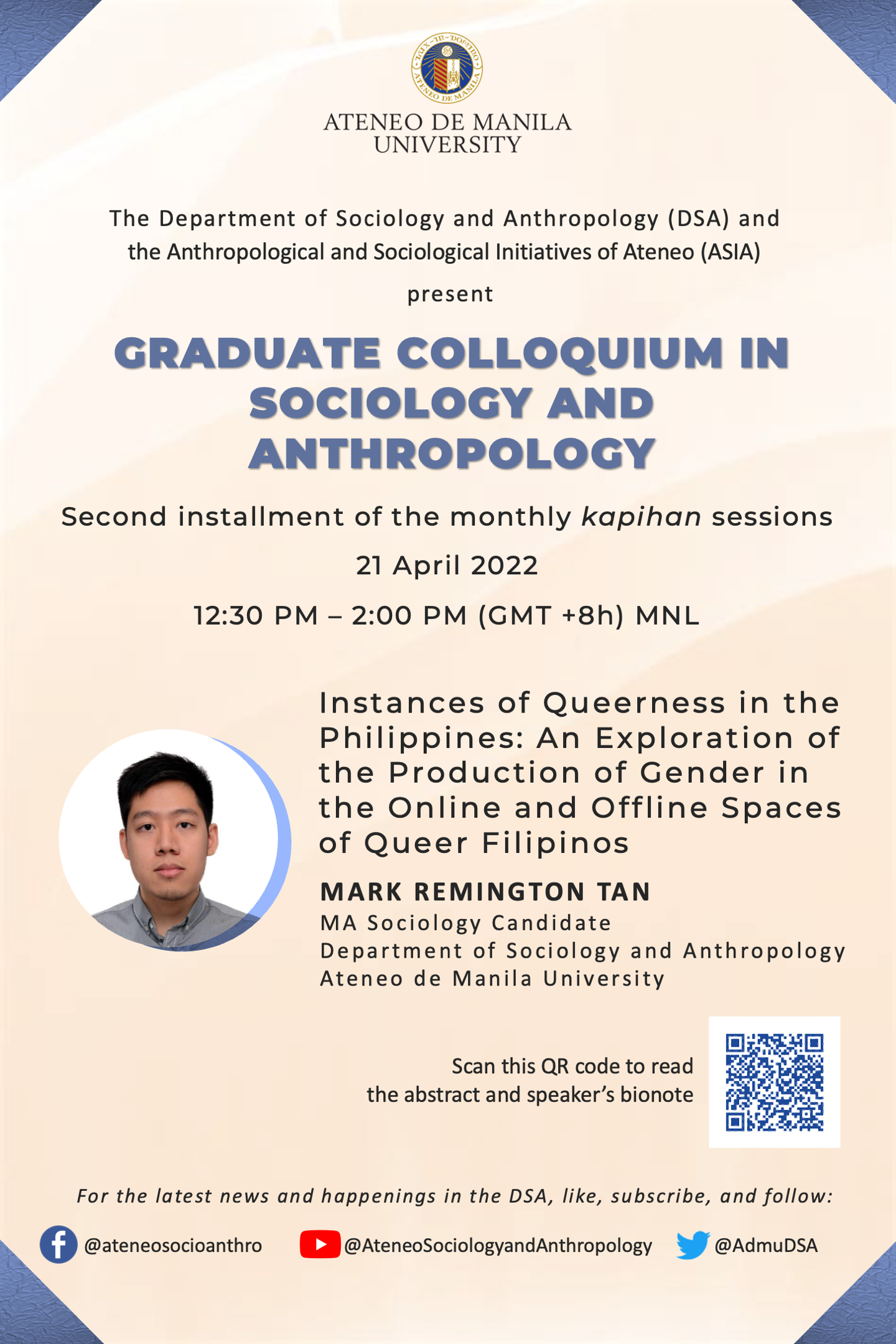 Poster_Gender and Queer Spaces