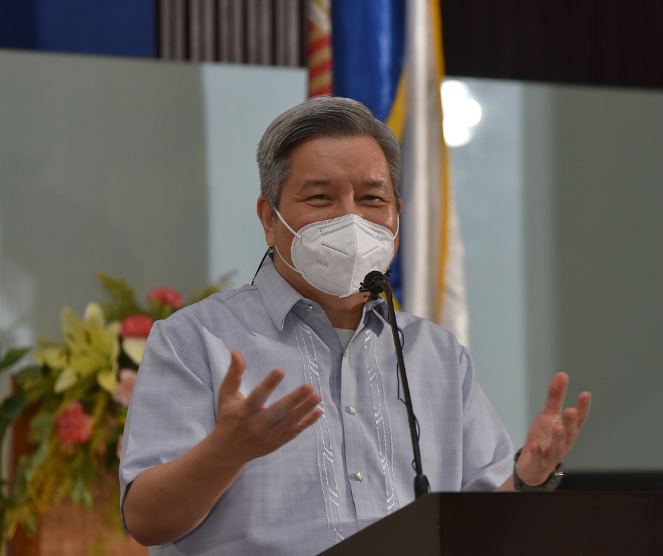 University President Fr Roberto C Yap SJ