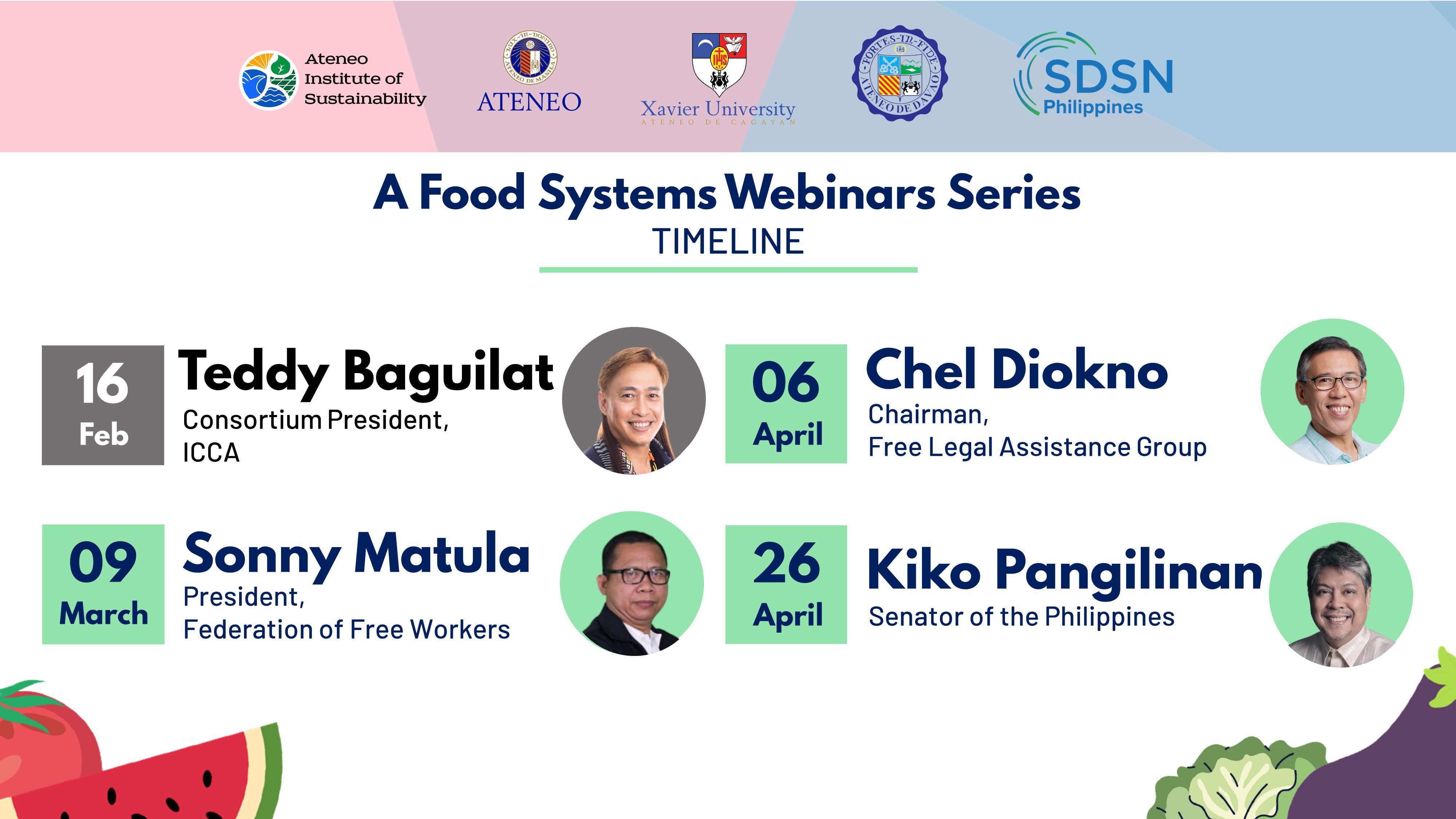 Upcoming Food Systems Webinars