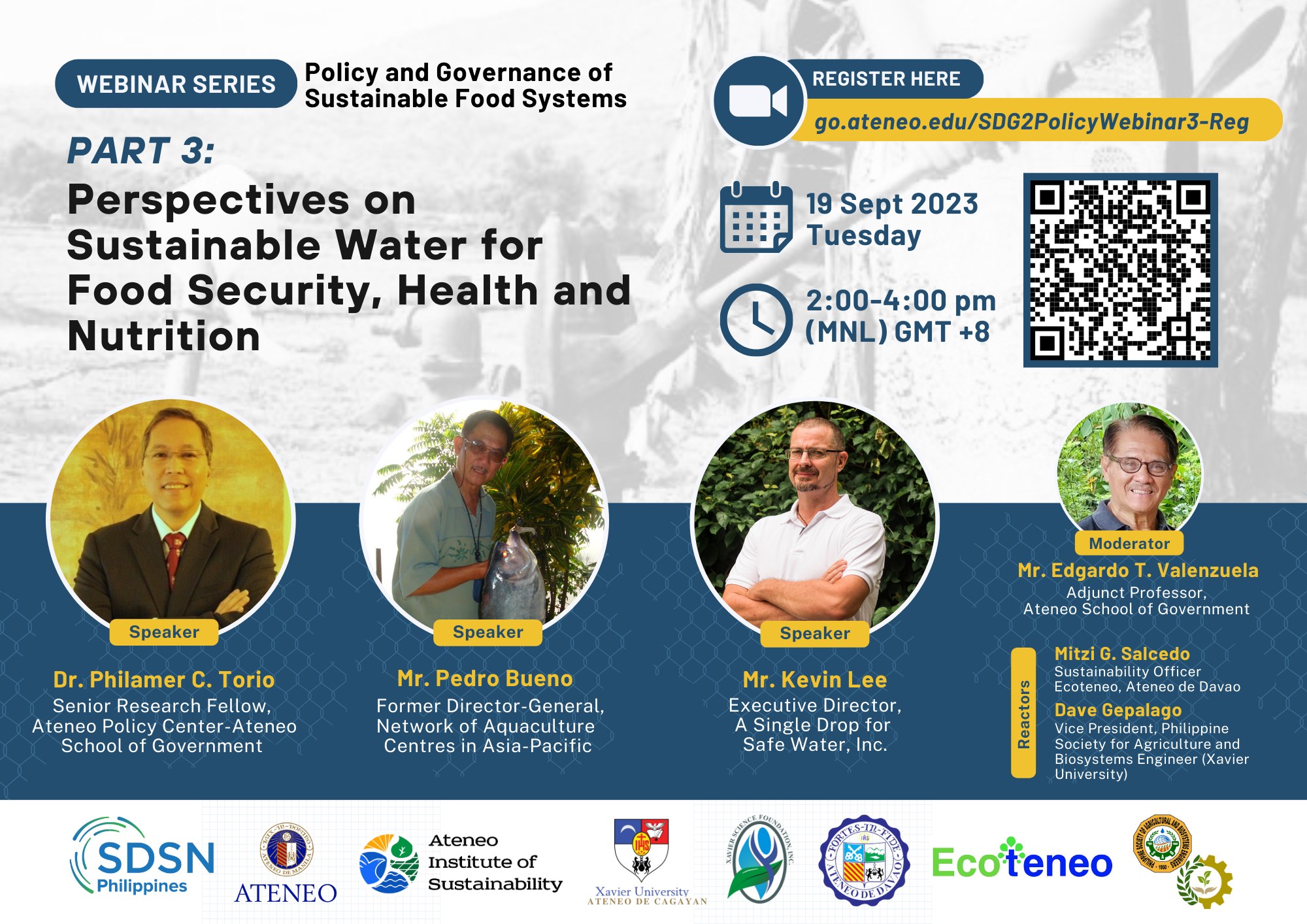 Perspectives on Sustainable Water poster