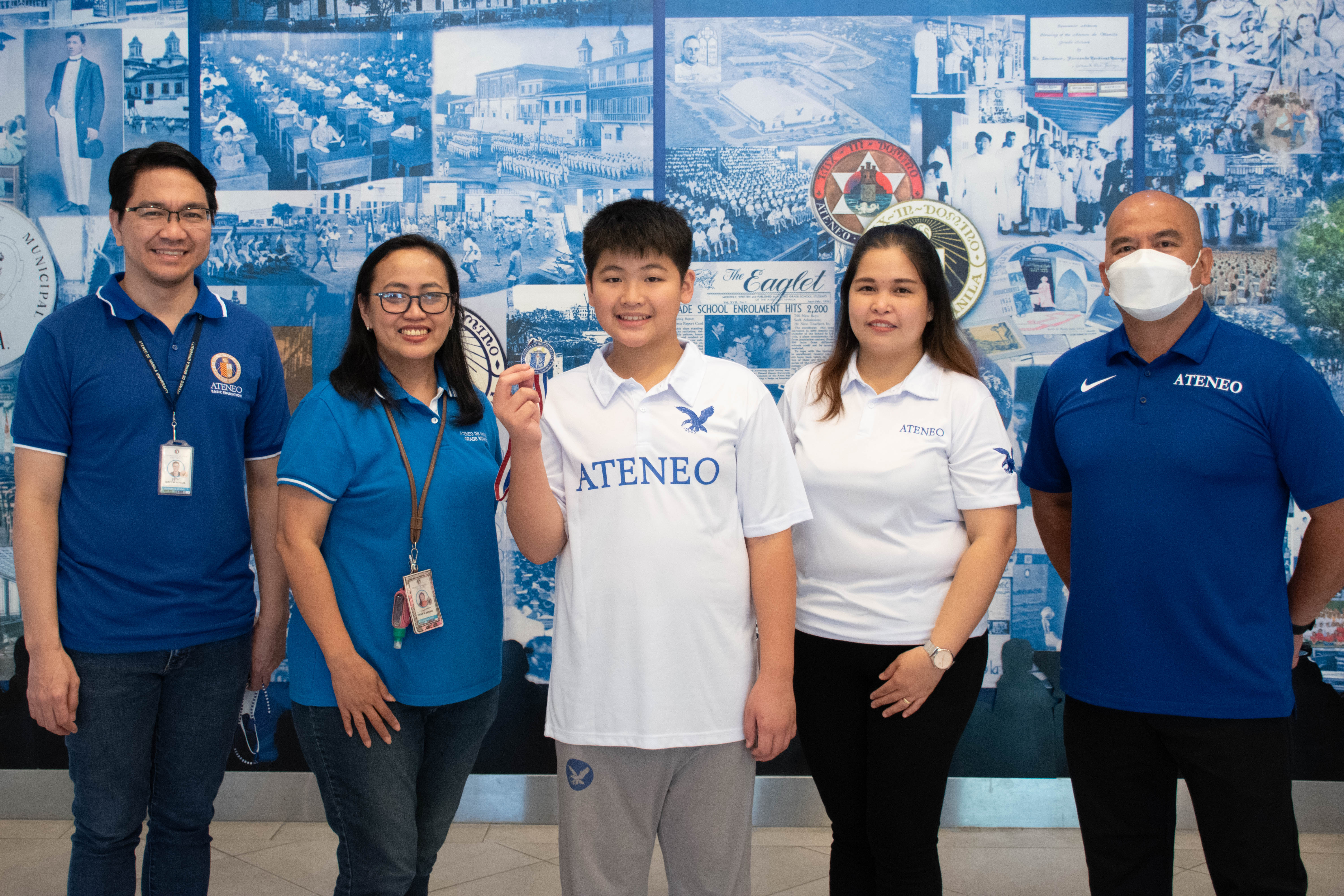 (L-R) Jervy Robles, Virgie Esteves, Marc Fua, Joann Toledo-Datu, Siegfried Villanueva