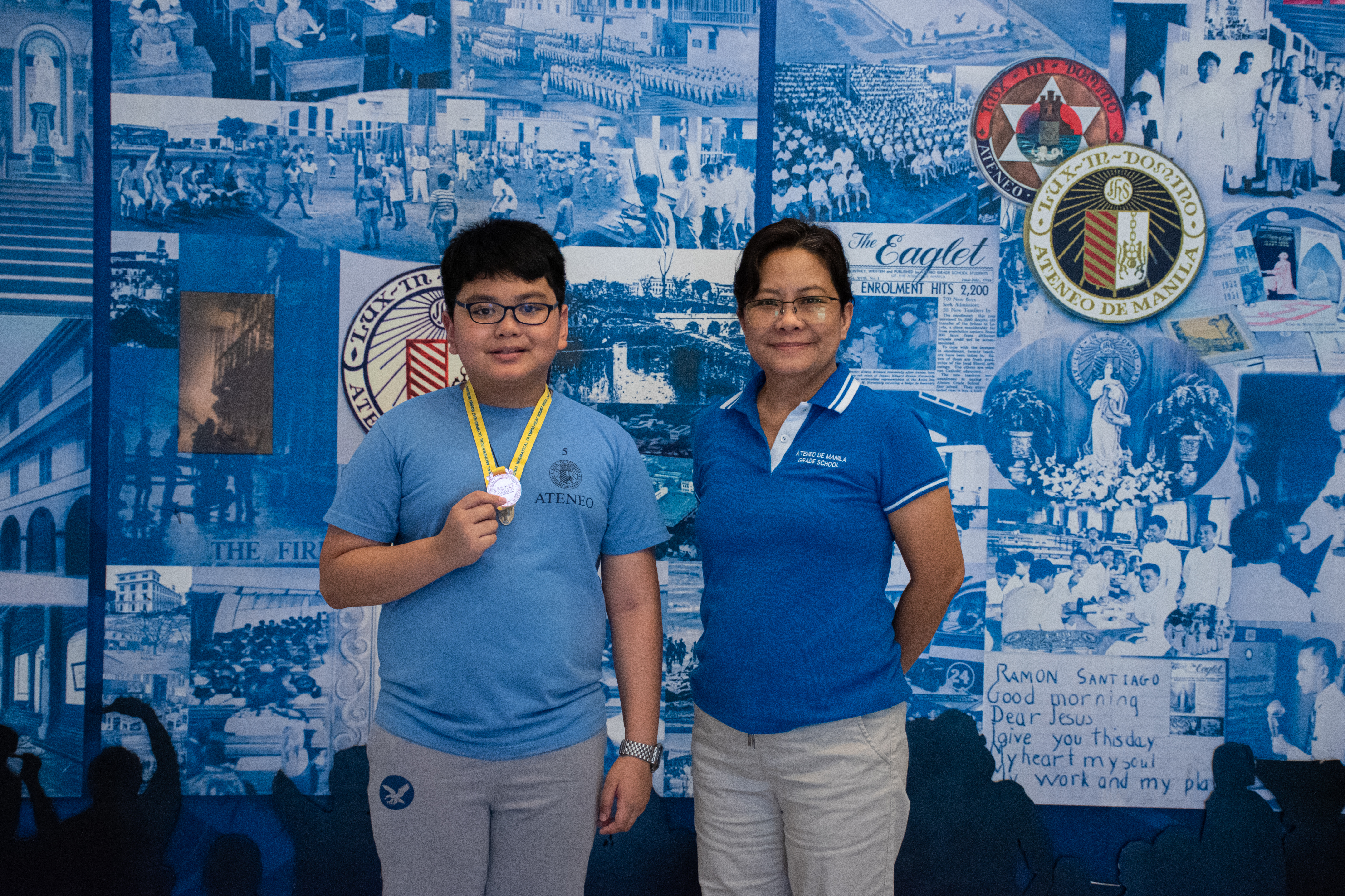 Koko Dela Cruz and Vivian David 