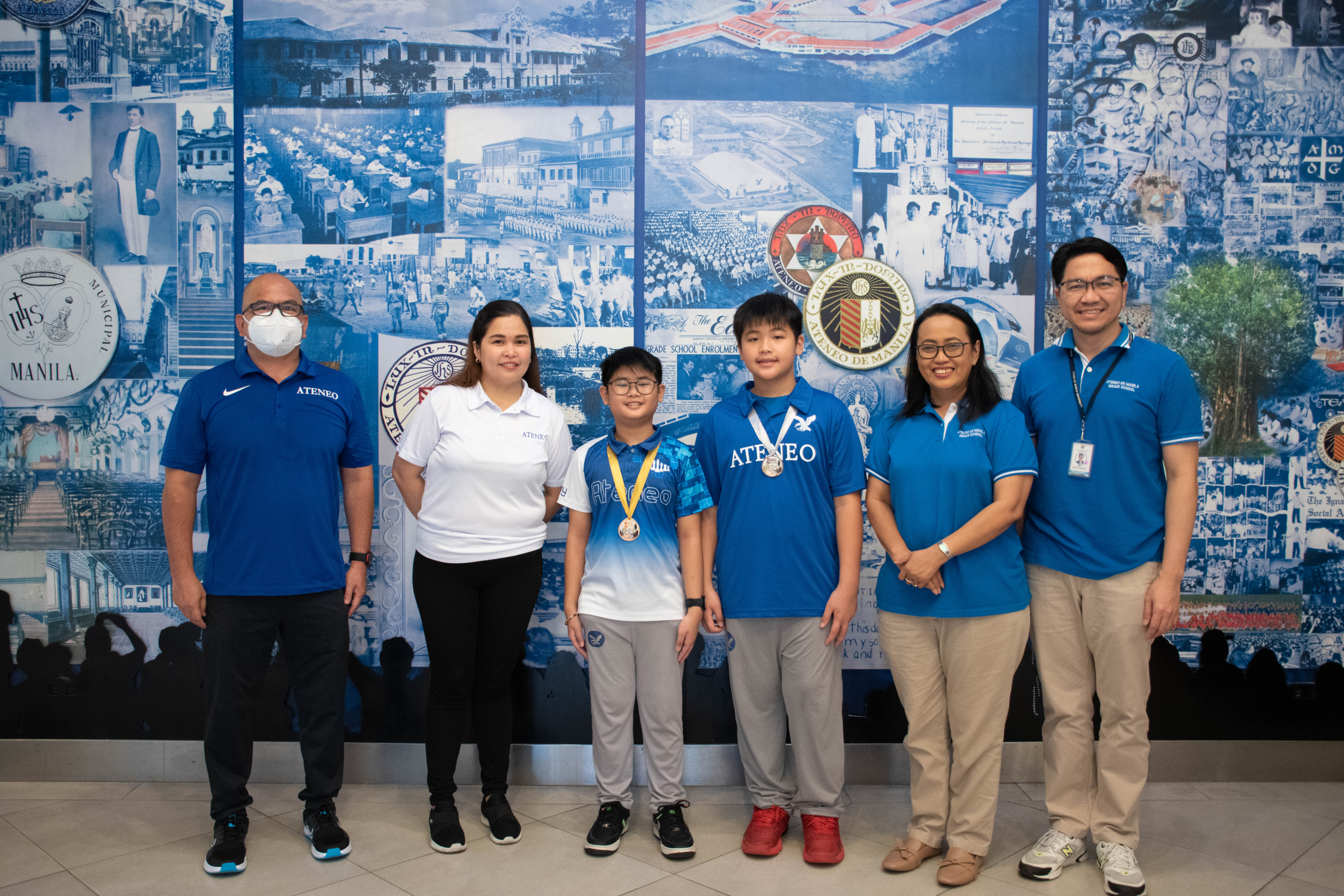 (L-R) Siegfried Villanueva, Joann Datu, Arjay Co, Marc Fua, Virgie Esteves, Jervy Robles