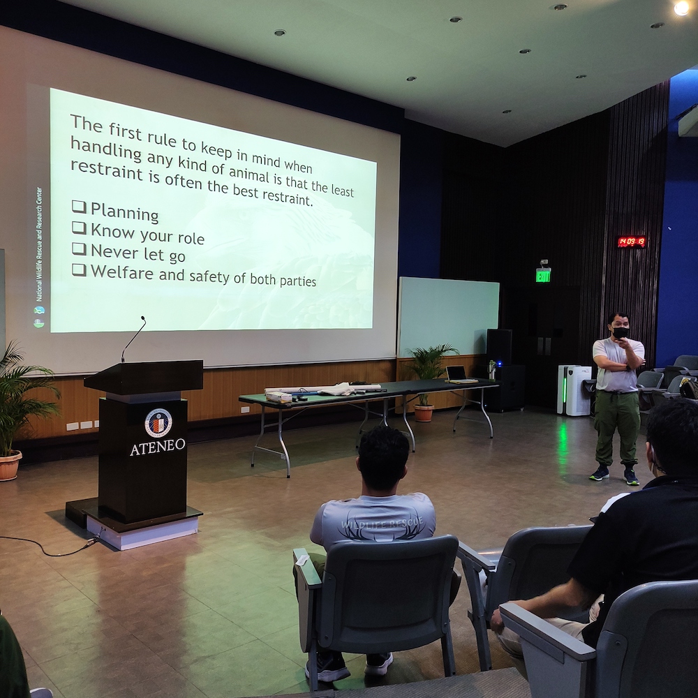 Wildlife handling workshop