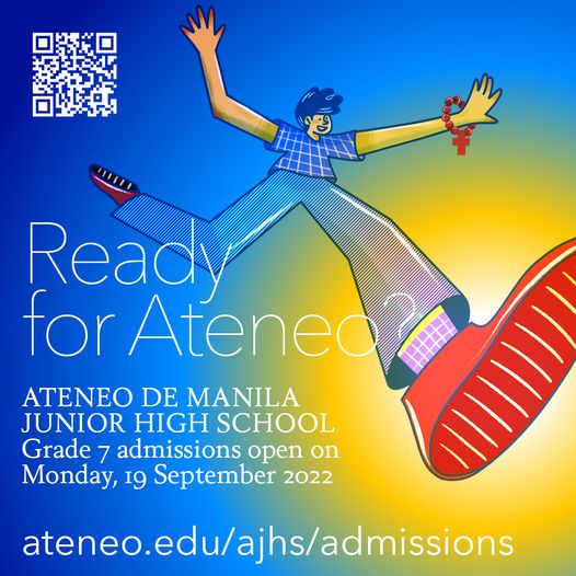 Online application for GRADE 7 SY 2023-2024 is ongoing until December 8, 2022.