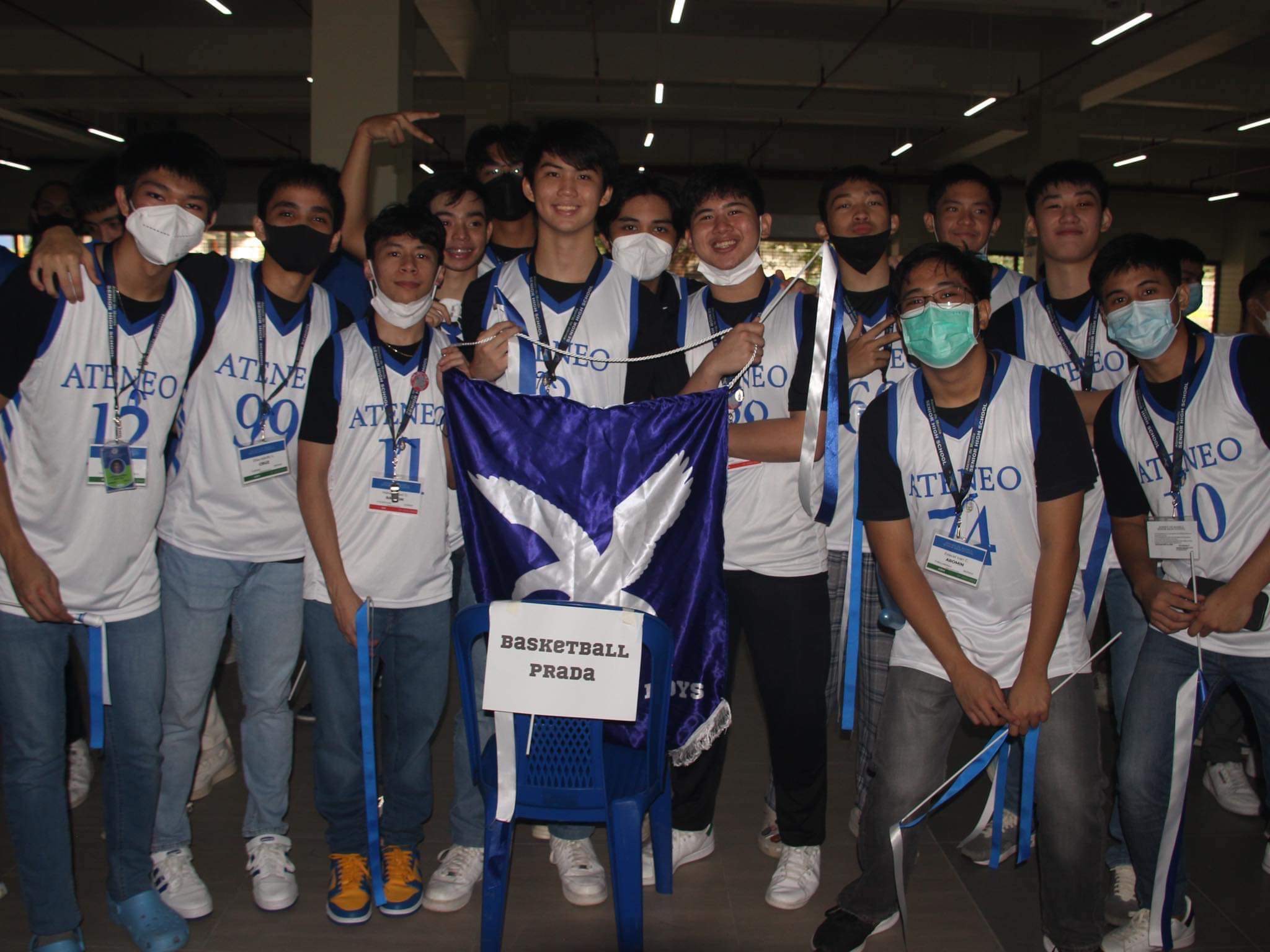 the PRADA boys' basketball team 