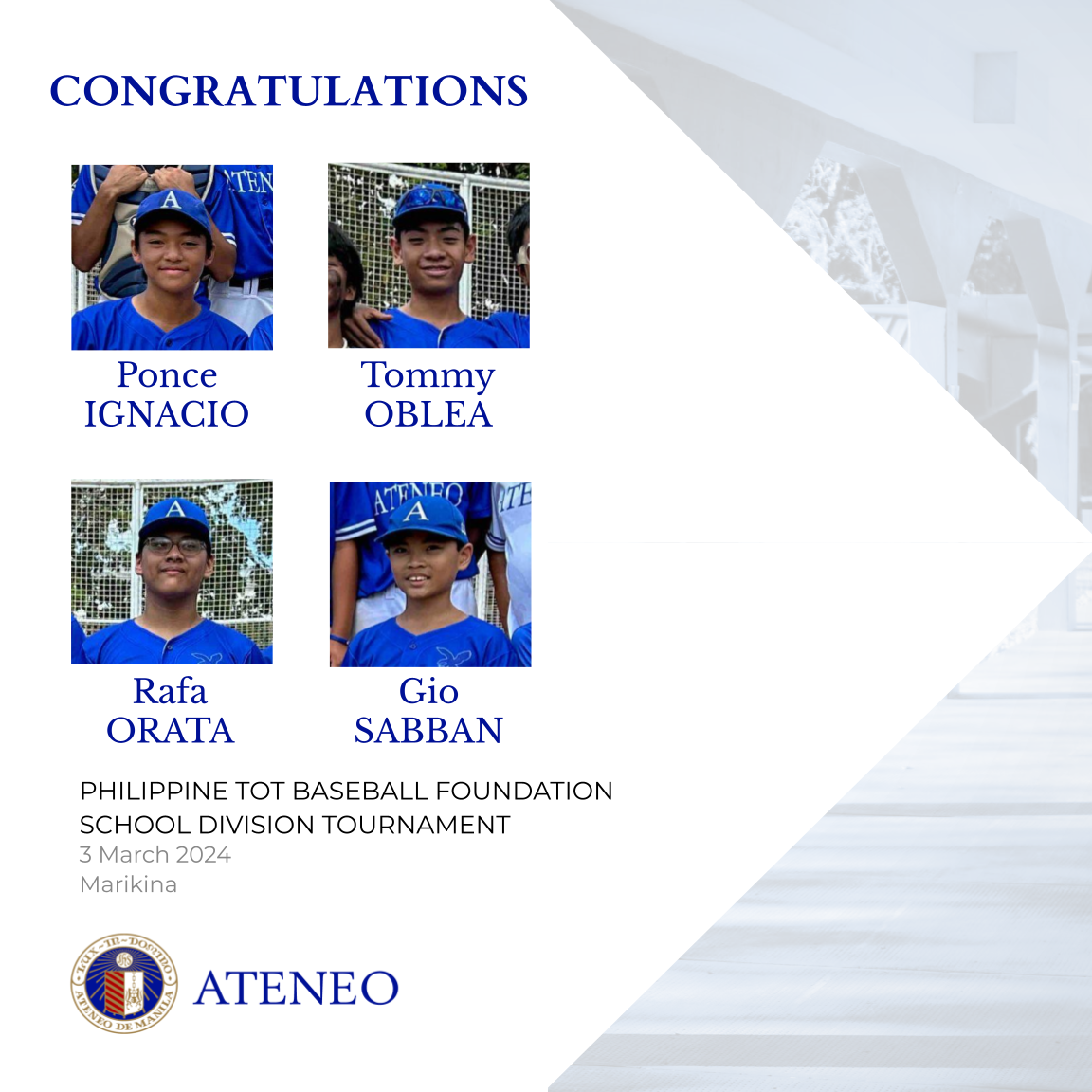 Ateneo Pony Slide 2 