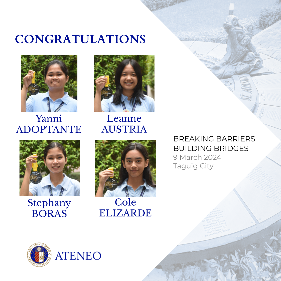 Breaking Barriers slide 2 of 2  