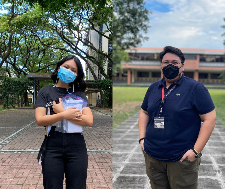 Maria Ana Enza V Quimson and Ryan Vincent T Gorospe