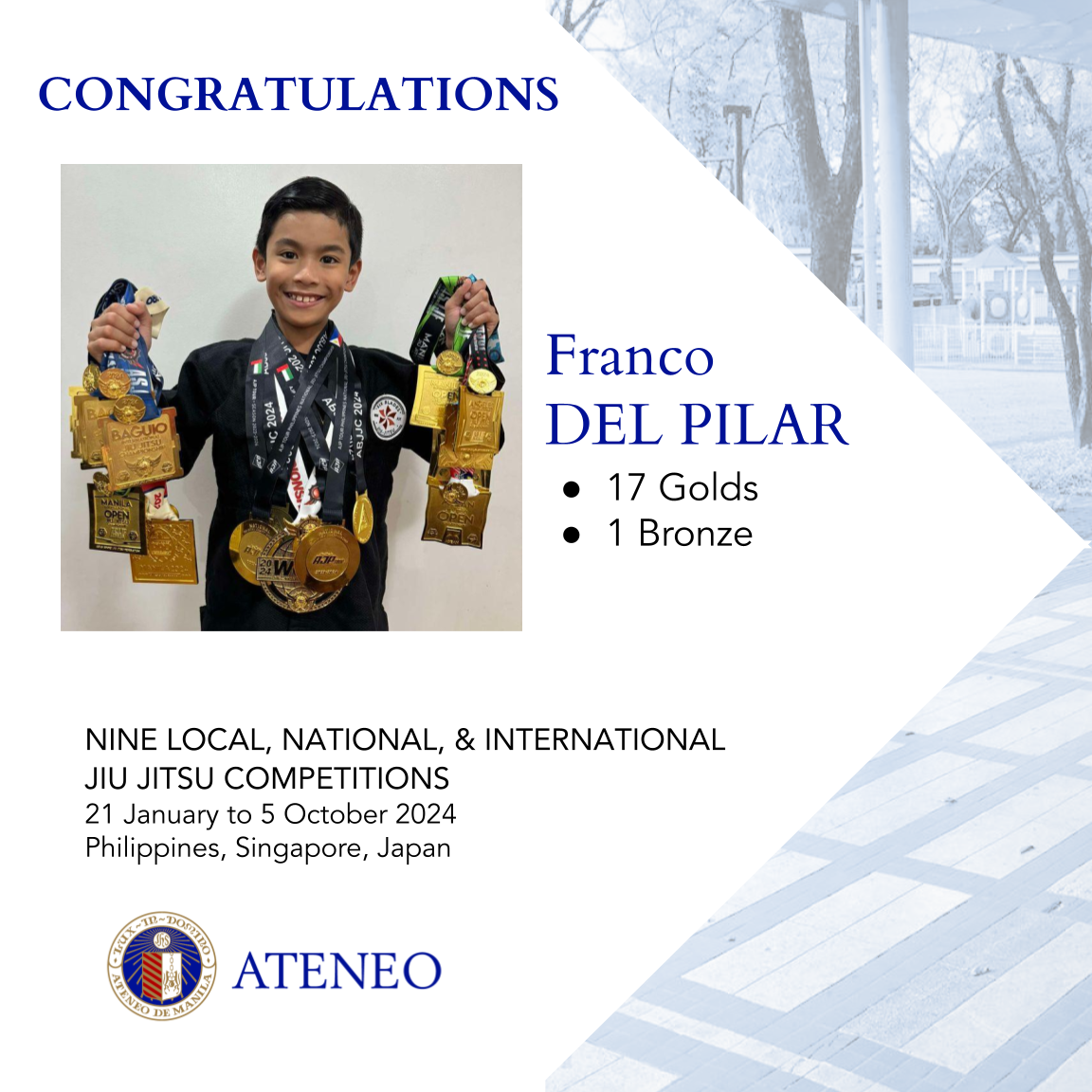 Franco Del Pilar other 2024 medals