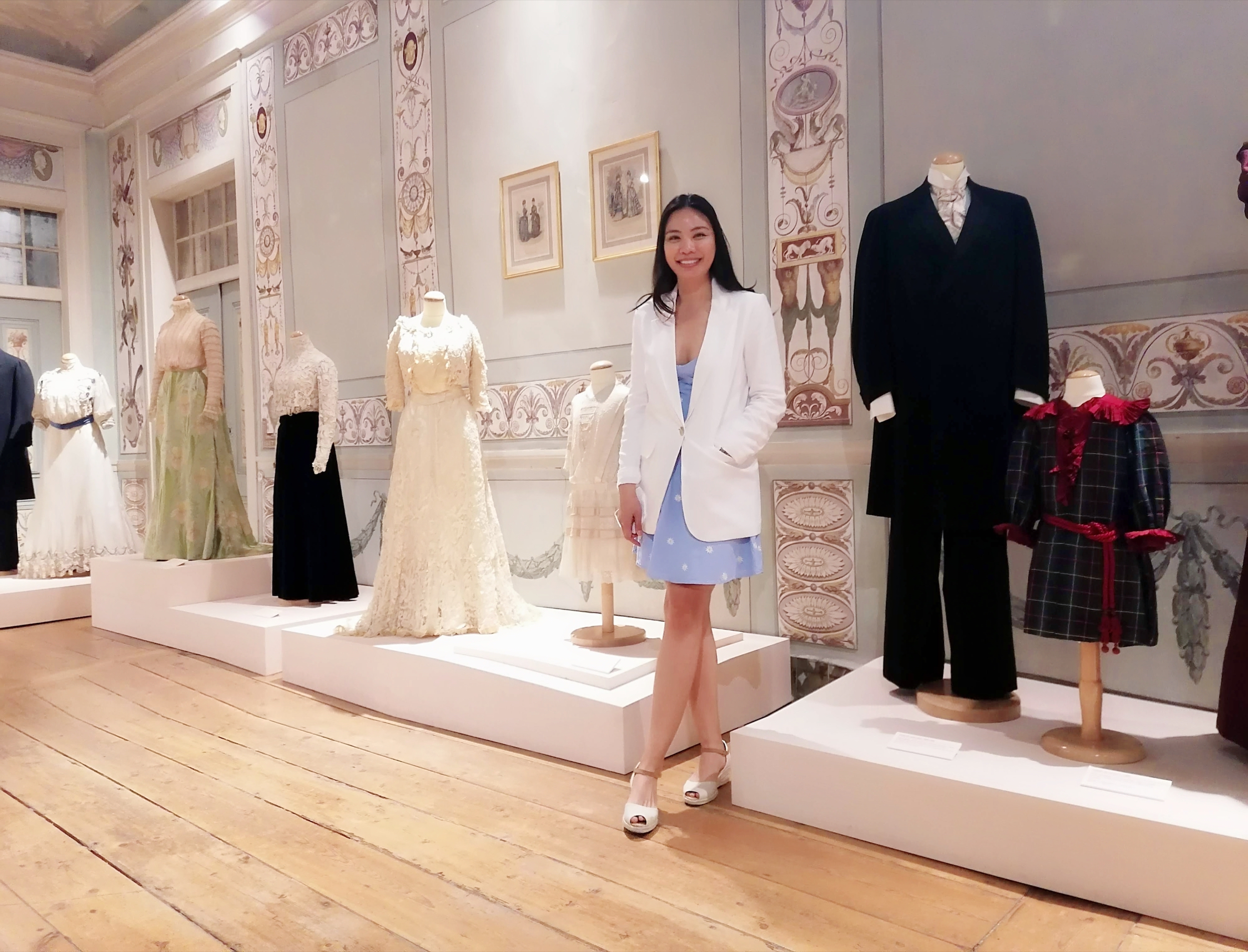 At the Museu Nacional do Traje in Lisbon, Portugal