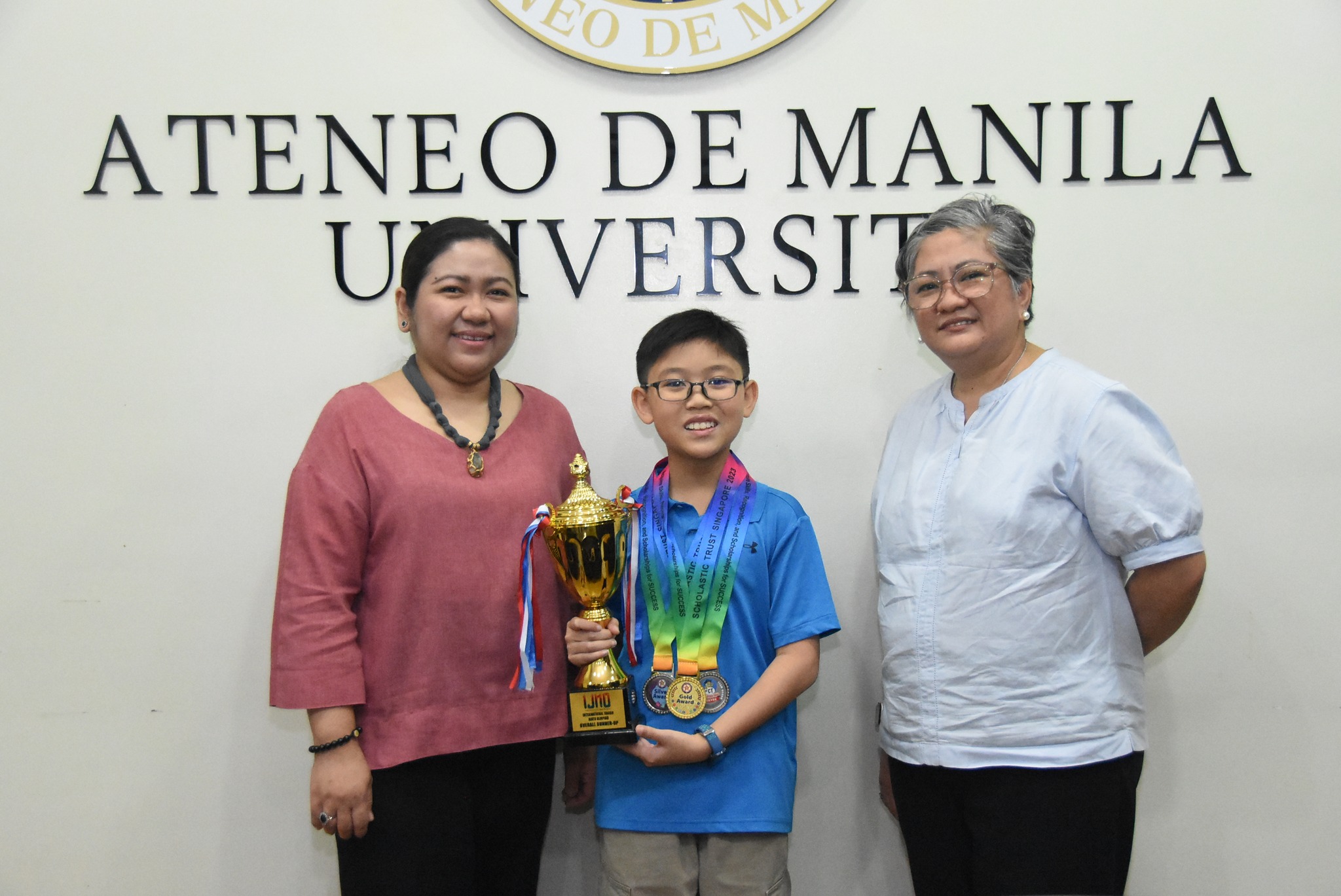 (L-R) Gen Sanvictores, Paco Javier, Malou Antonio