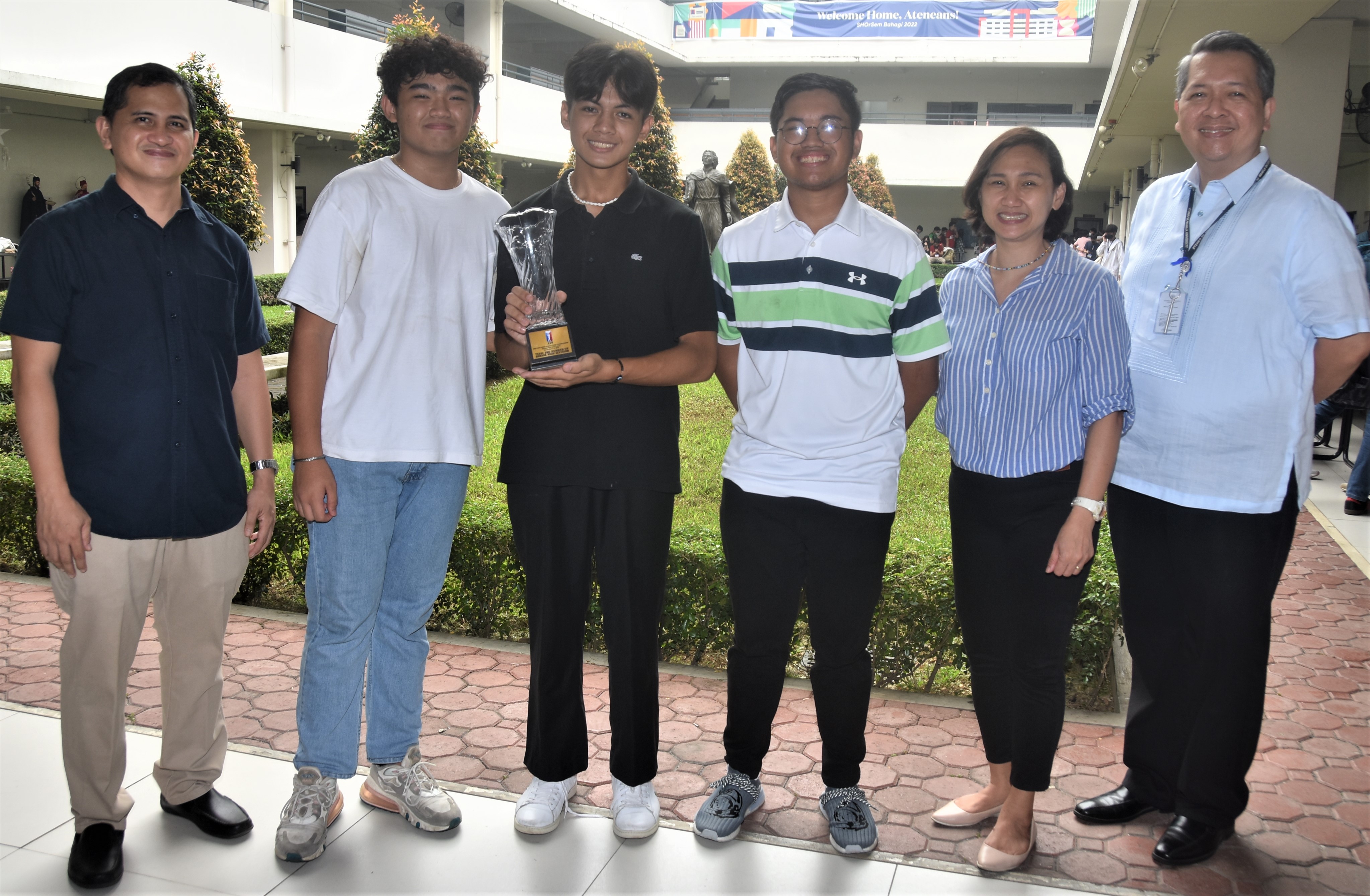 (L-R) Javy Fabello, Kirk Dela Torre, Tyler Zamuco, Glenn Unabia, Czel Lacson, Noel Miranda