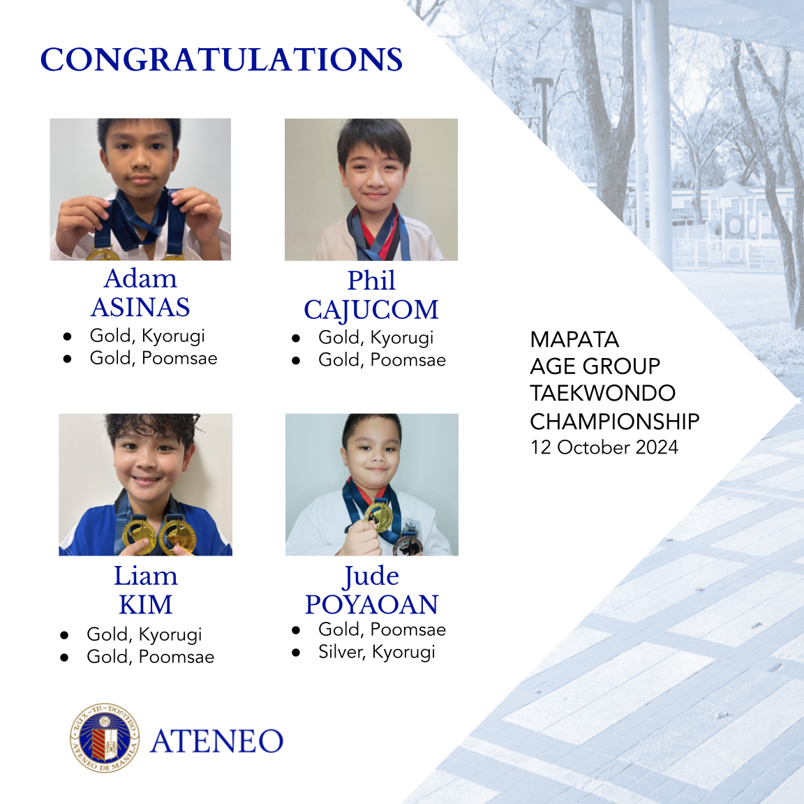 AGS MAPATA Age Group 2024 Slide 1